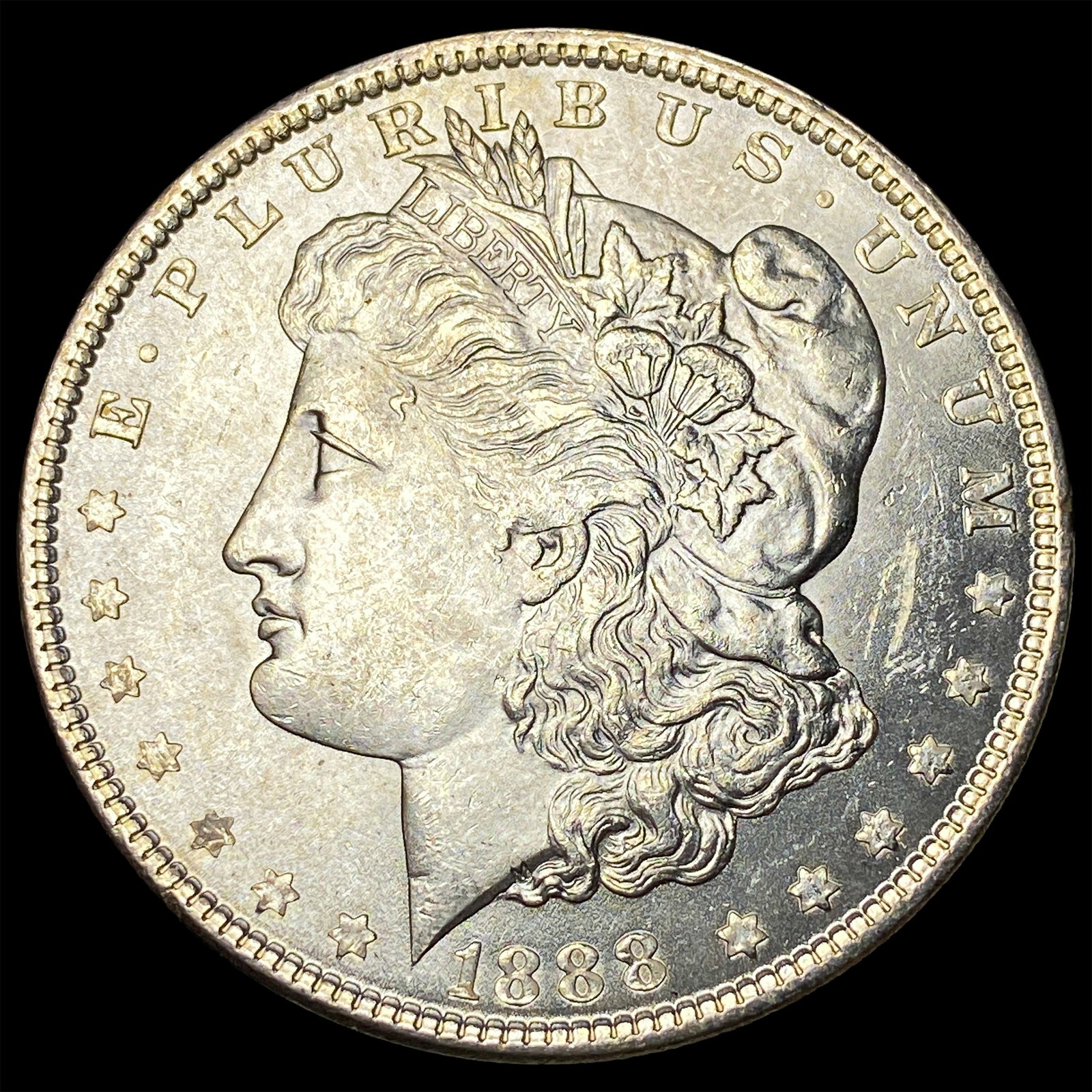 1888 Silver Morgan Dollar CHOICE BU: 1888 Silver Morgan Dollar CHOICE BU