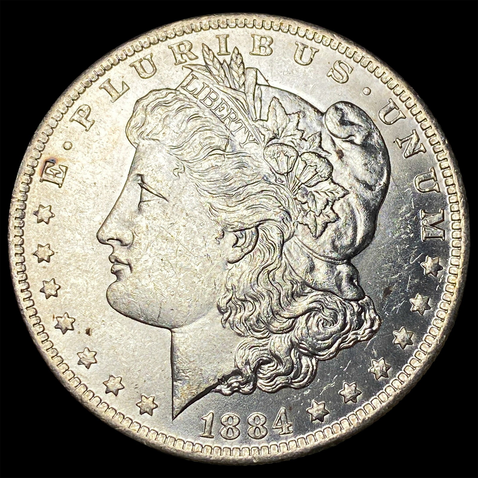1884-O Silver Morgan Dollar CHOICE AU (1 of 2)