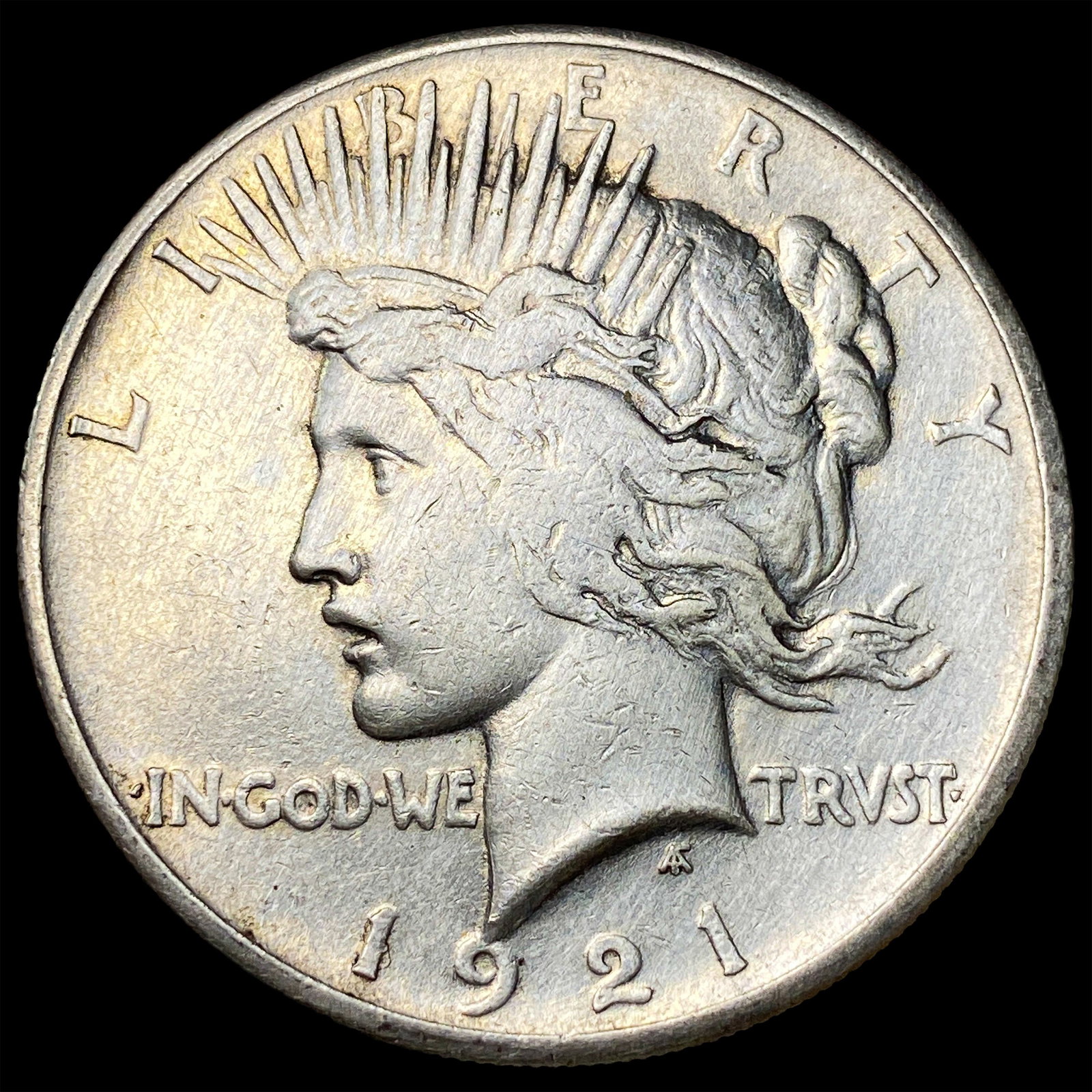 1921 Silver Peace Dollar LIGHTLY CIRCULATED: 1921 Silver Peace Dollar LIGHTLY CIRCULATED