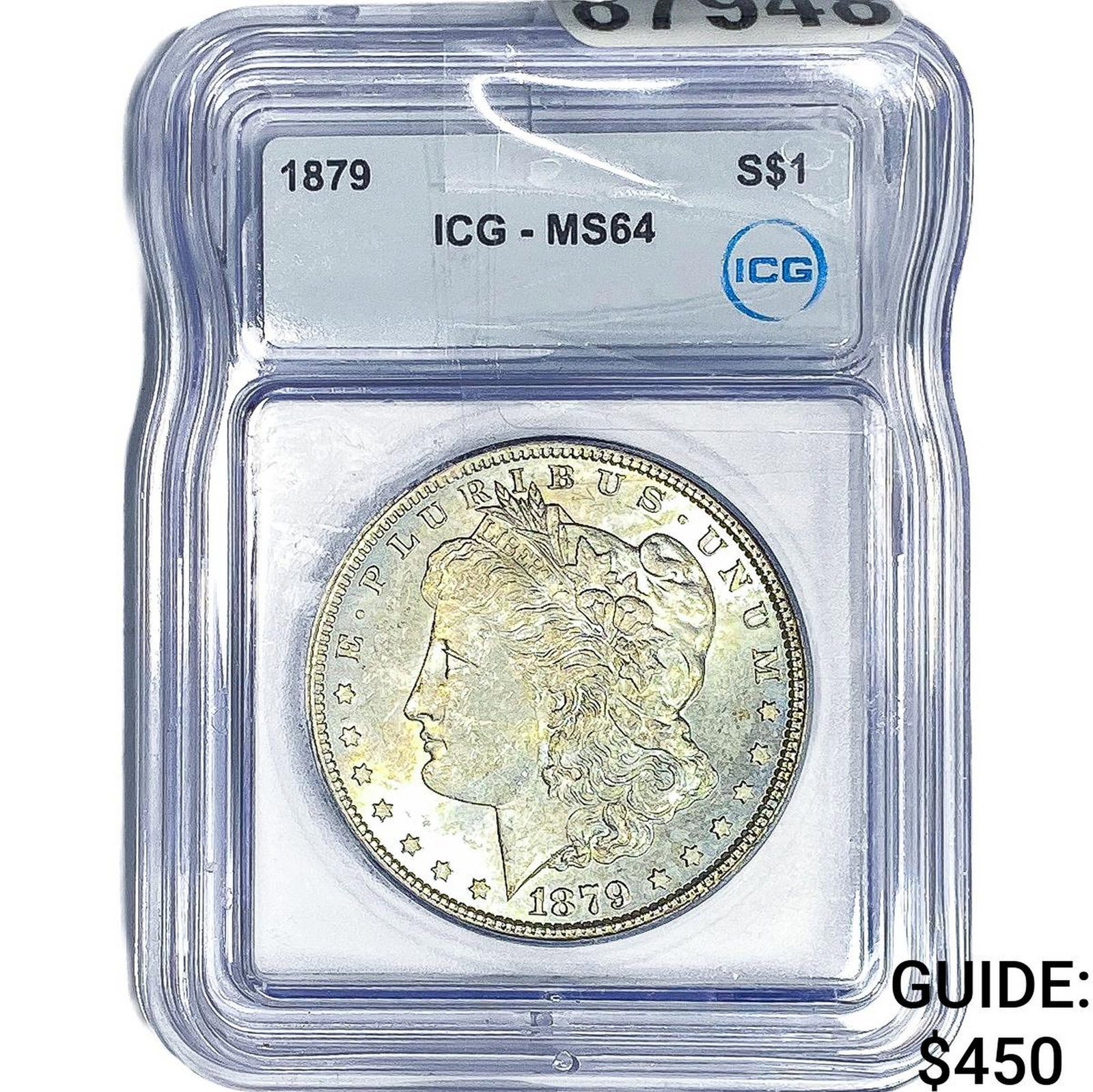 1879 Morgan Silver Dollar ICG MS64 (1 of 2)
