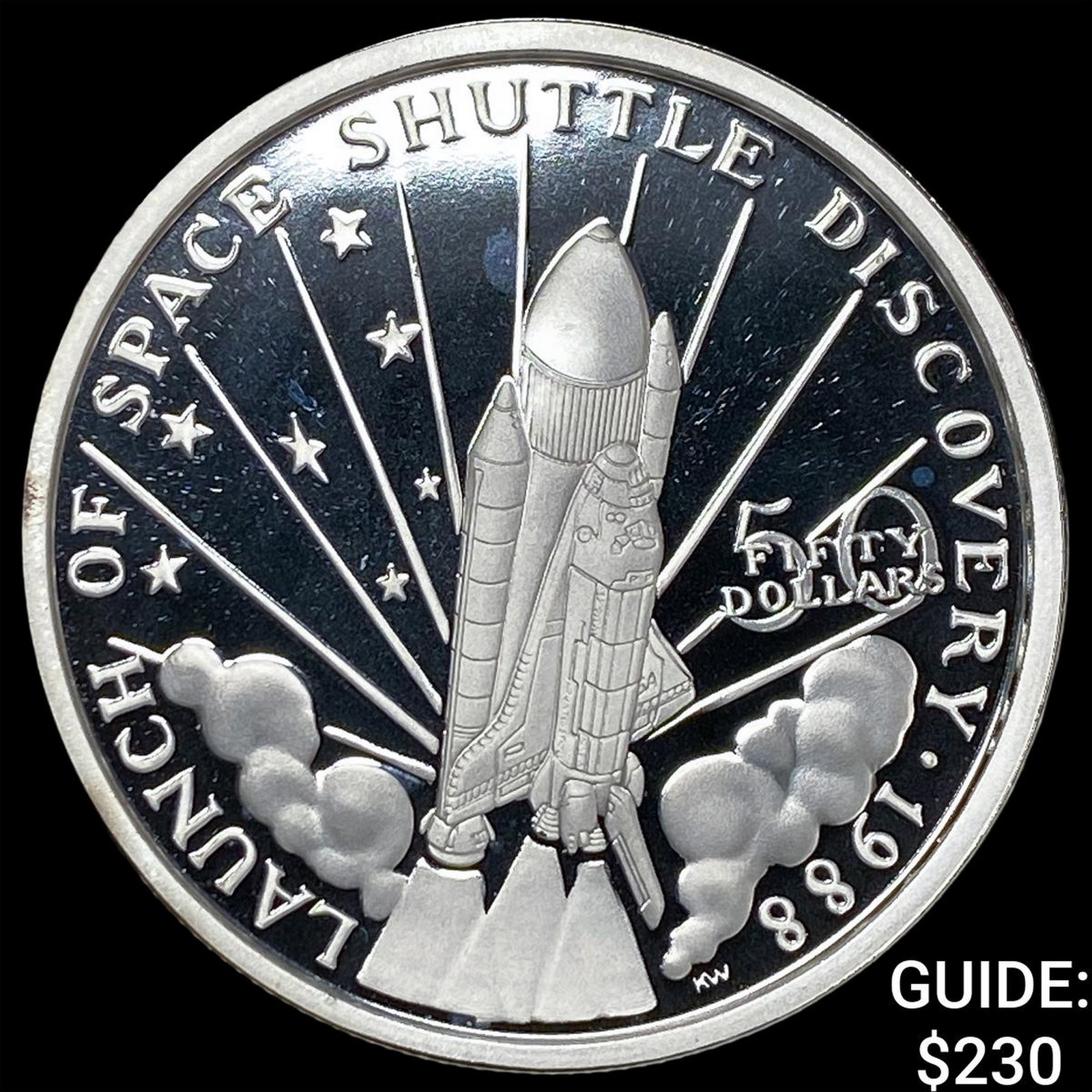 1988 Marshall Islands Silver 50 Dollars (1 of 2)