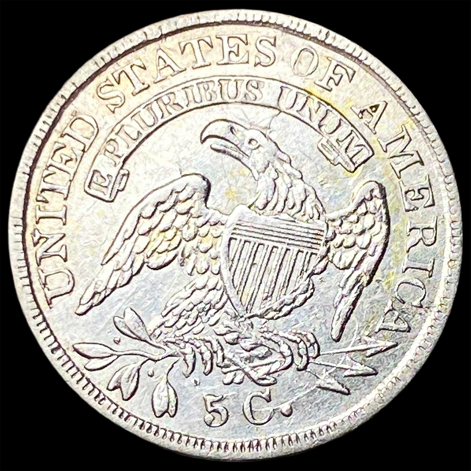 1836 Capped Bust Half Dime UNCIRCULATED - 2