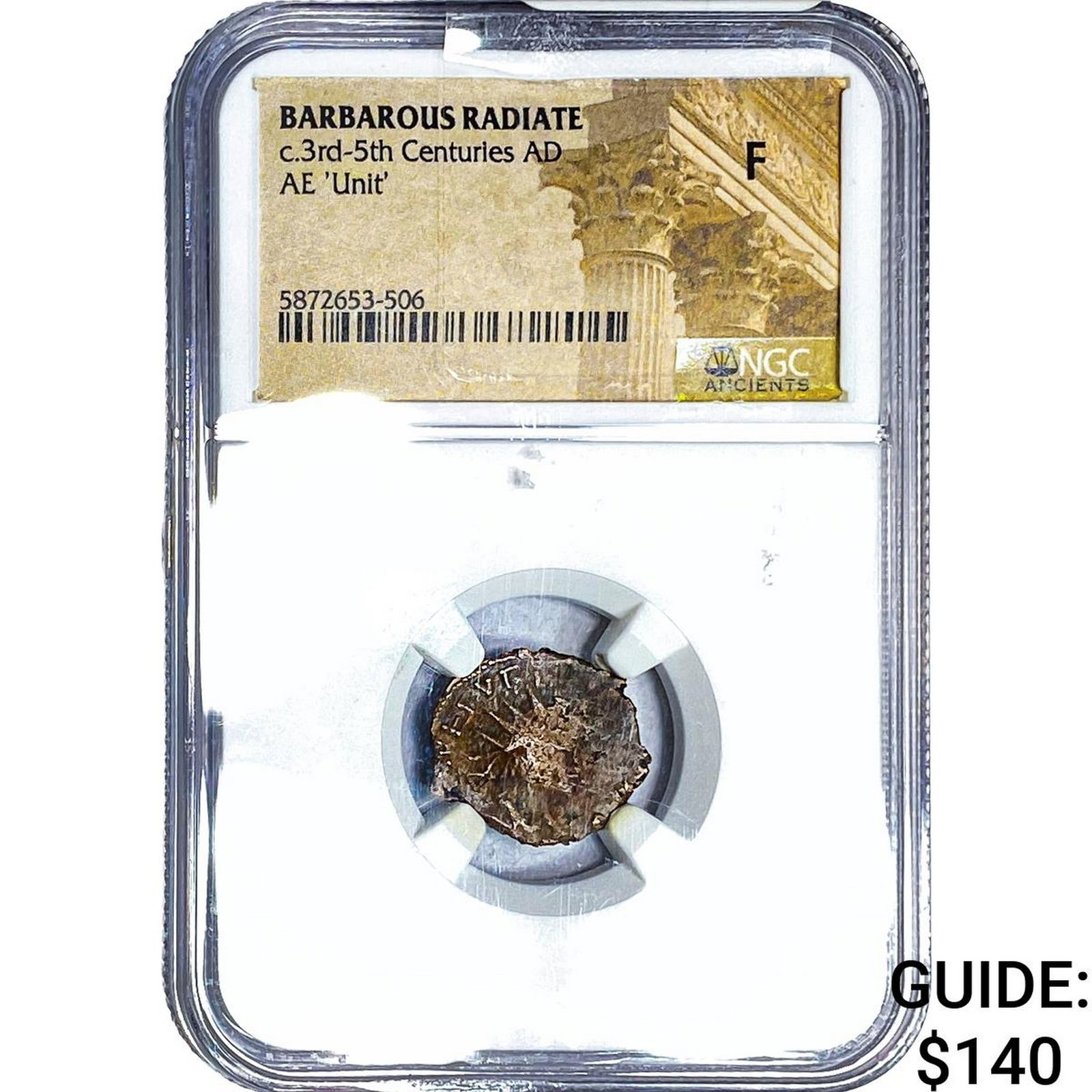 Barbarous Radiate, 3rd-5th Centuries AD AE 'Unit' NGC (1 of 2)