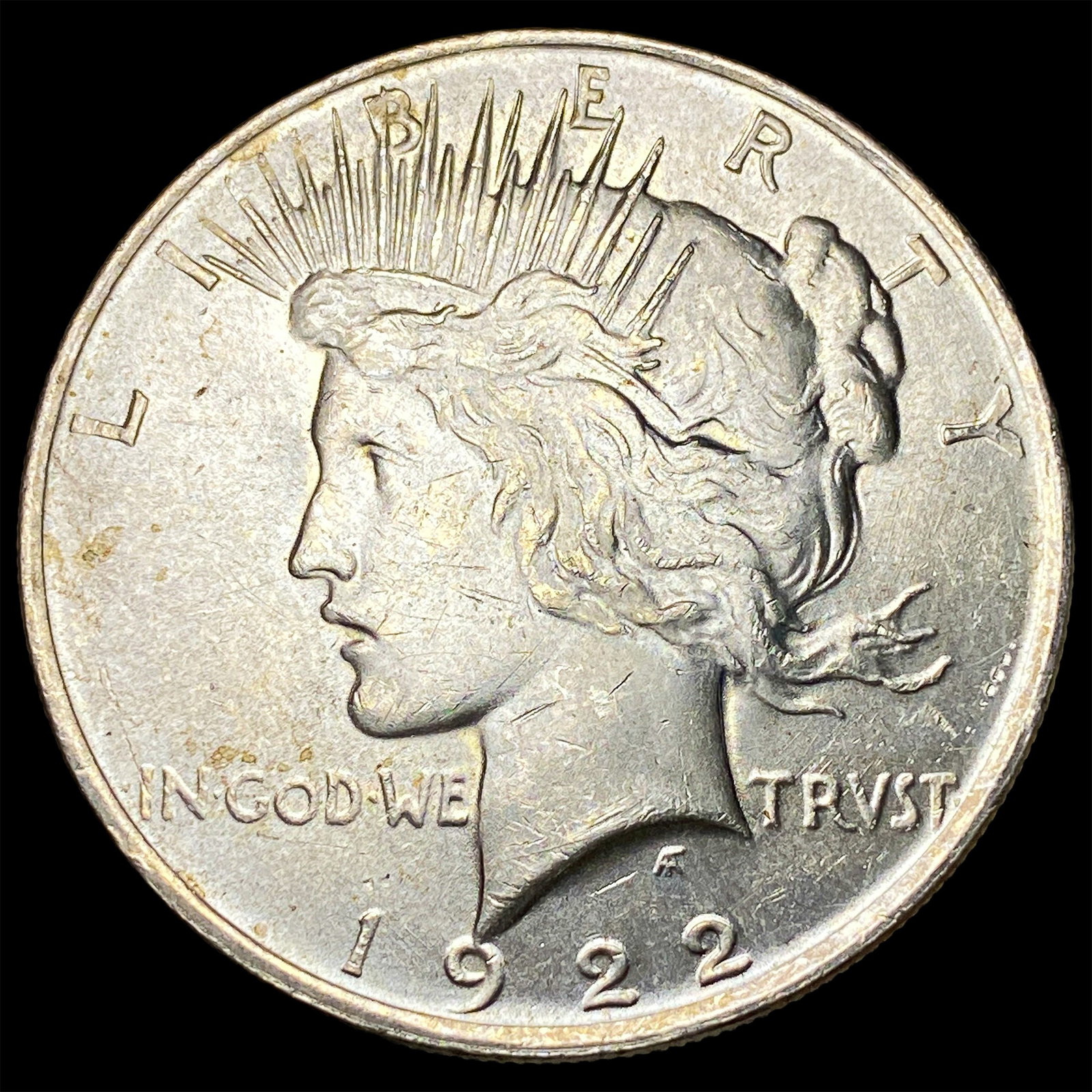 1922 Silver Peace Dollar GEM BU (1 of 2)