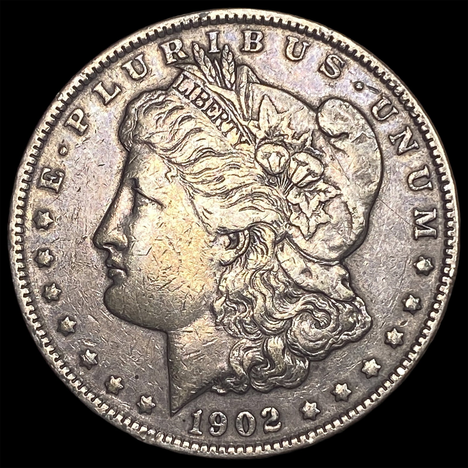 1902 Morgan Silver Dollar CLOSELY UNCIRCULATED: 1902 Morgan Silver Dollar CLOSELY UNCIRCULATED