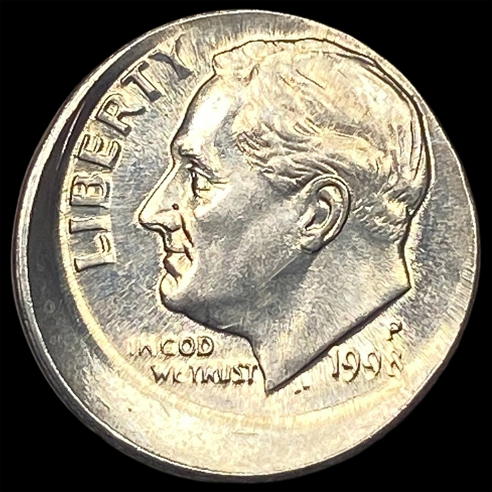 1998-P Roosevelt Dime LIGHTLY CIRCULATED: 1998-P Roosevelt Dime LIGHTLY CIRCULATED