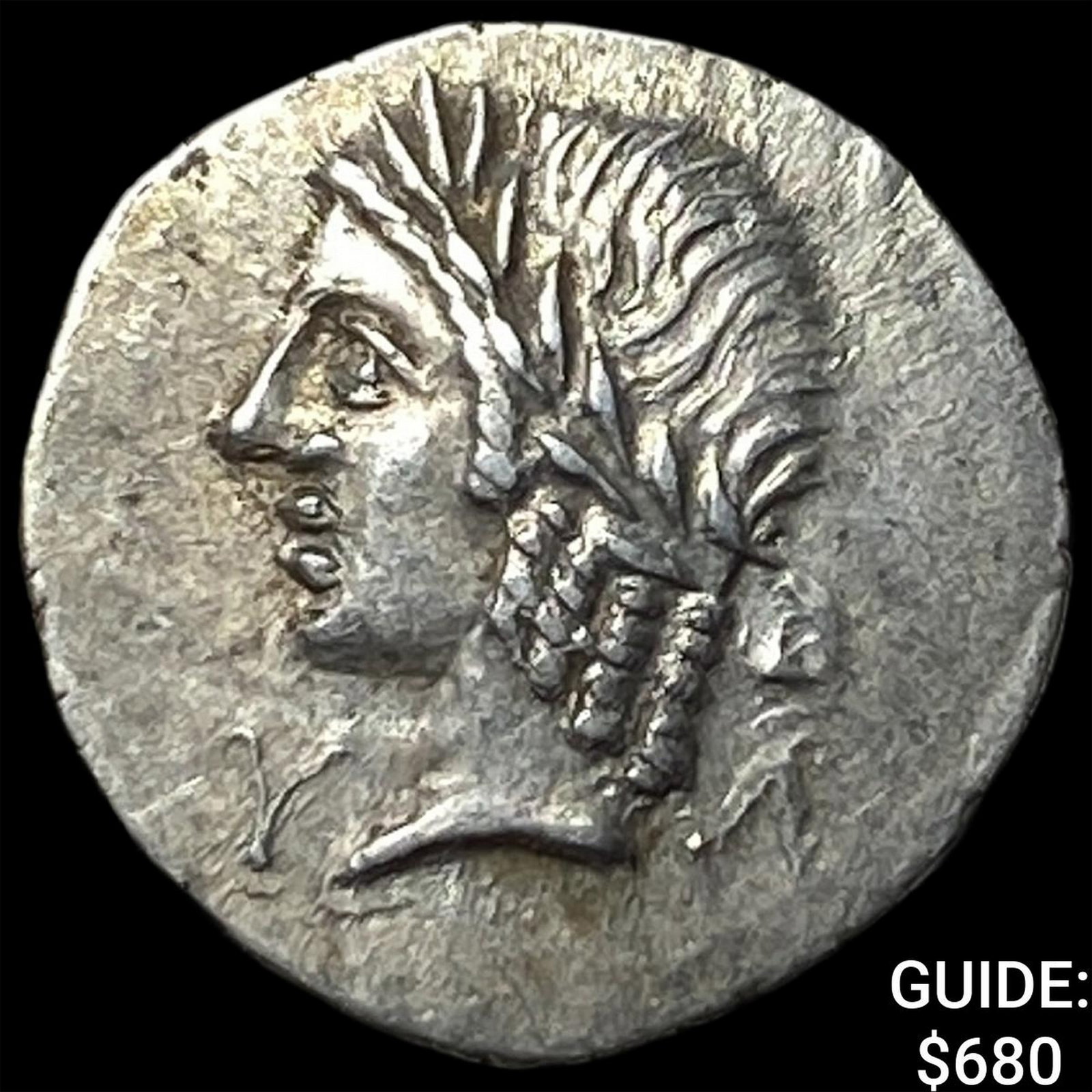 Greek Lycian Leauge 27-20 BC Silver Hemidrachm: Greek Lycian Leauge 27-20 BC Silver Hemidrachm