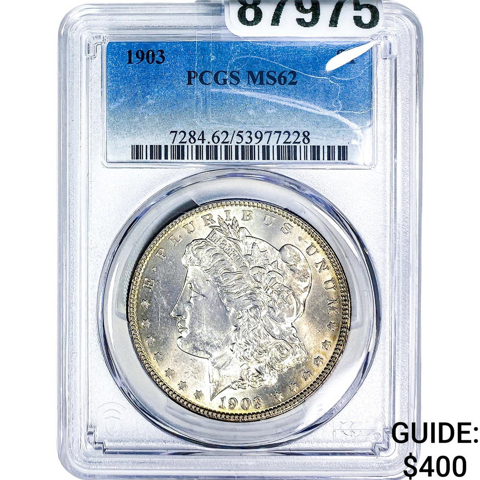 1903 Morgan Silver Dollar PCGS MS62: 1903 Morgan Silver Dollar PCGS MS62