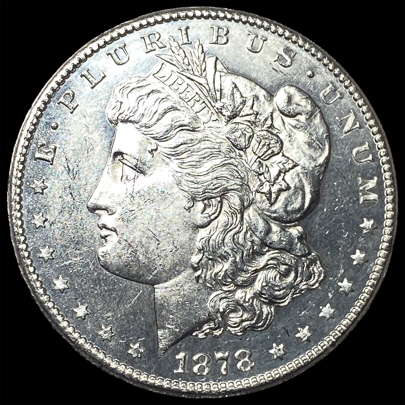 1878-S Silver Morgan Dollar UNCIRCULATED: 1878-S Silver Morgan Dollar UNCIRCULATED