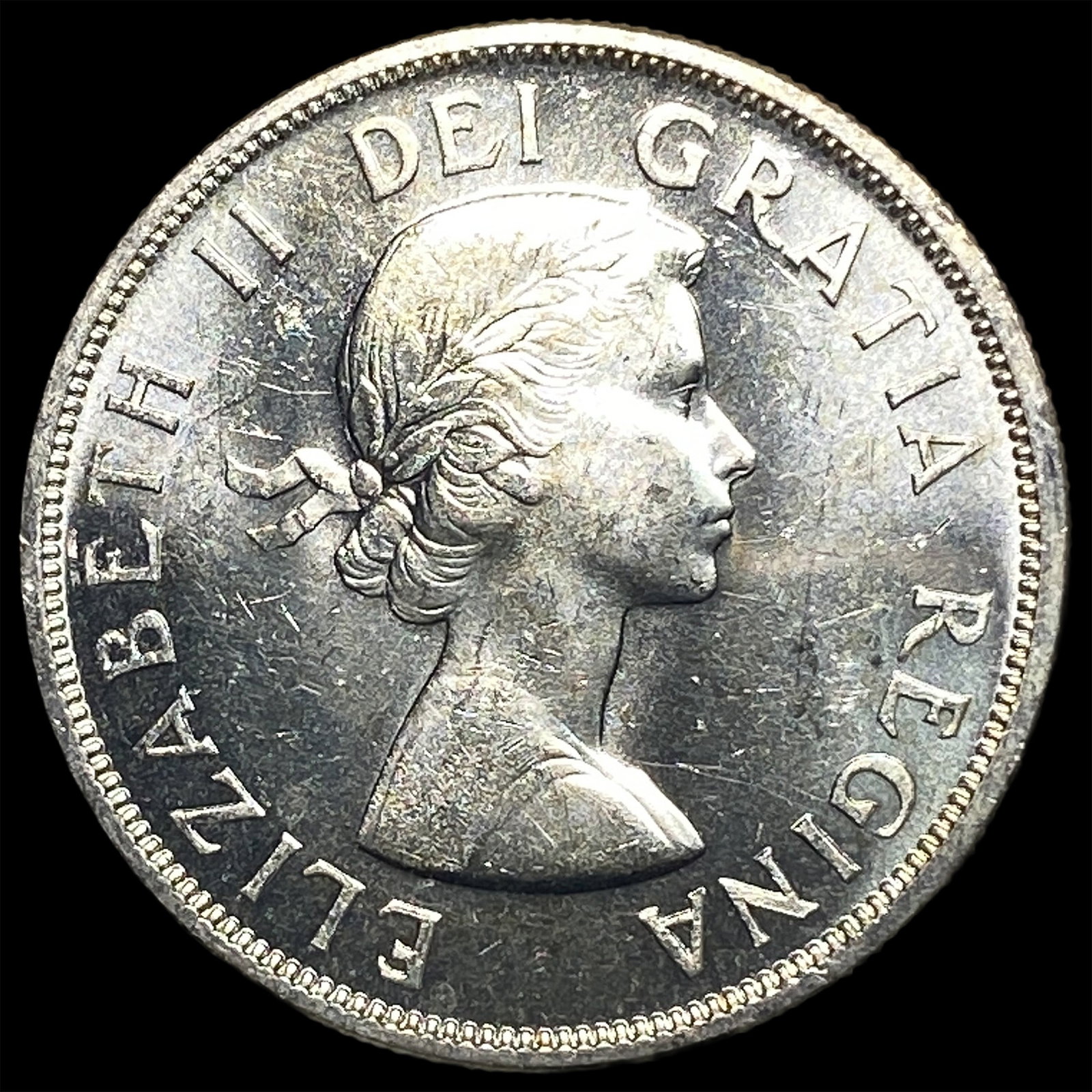 1958 Canada Silver Dollar UNCIRCULATED: 1958 Canada Silver Dollar UNCIRCULATED