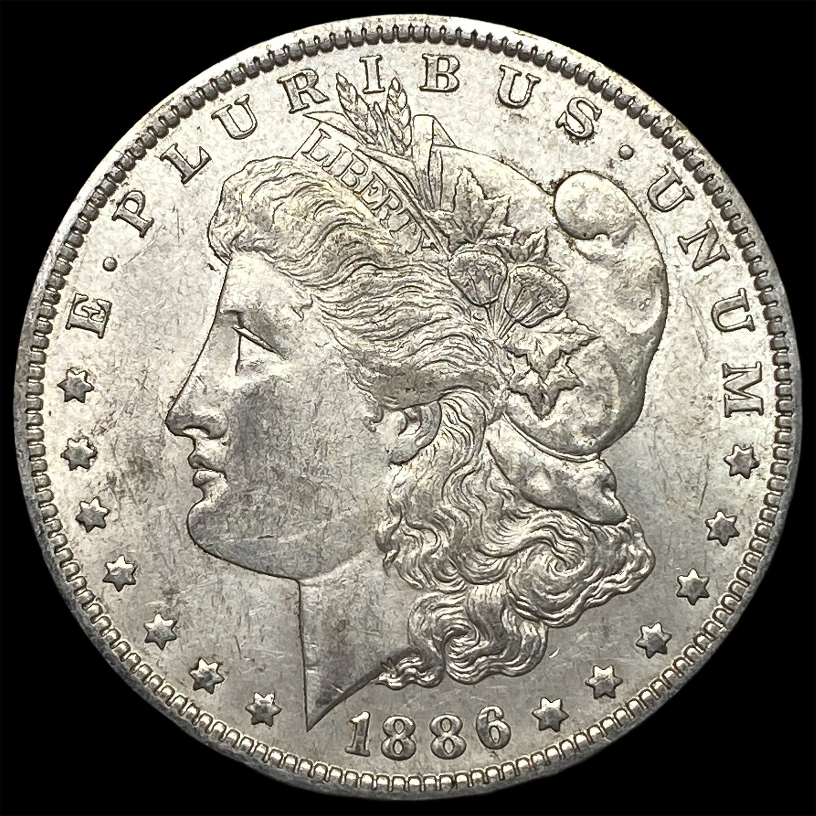 1886-O Silver Morgan Dollar NEARLY UNCIRCULATED: 1886-O Silver Morgan Dollar NEARLY UNCIRCULATED