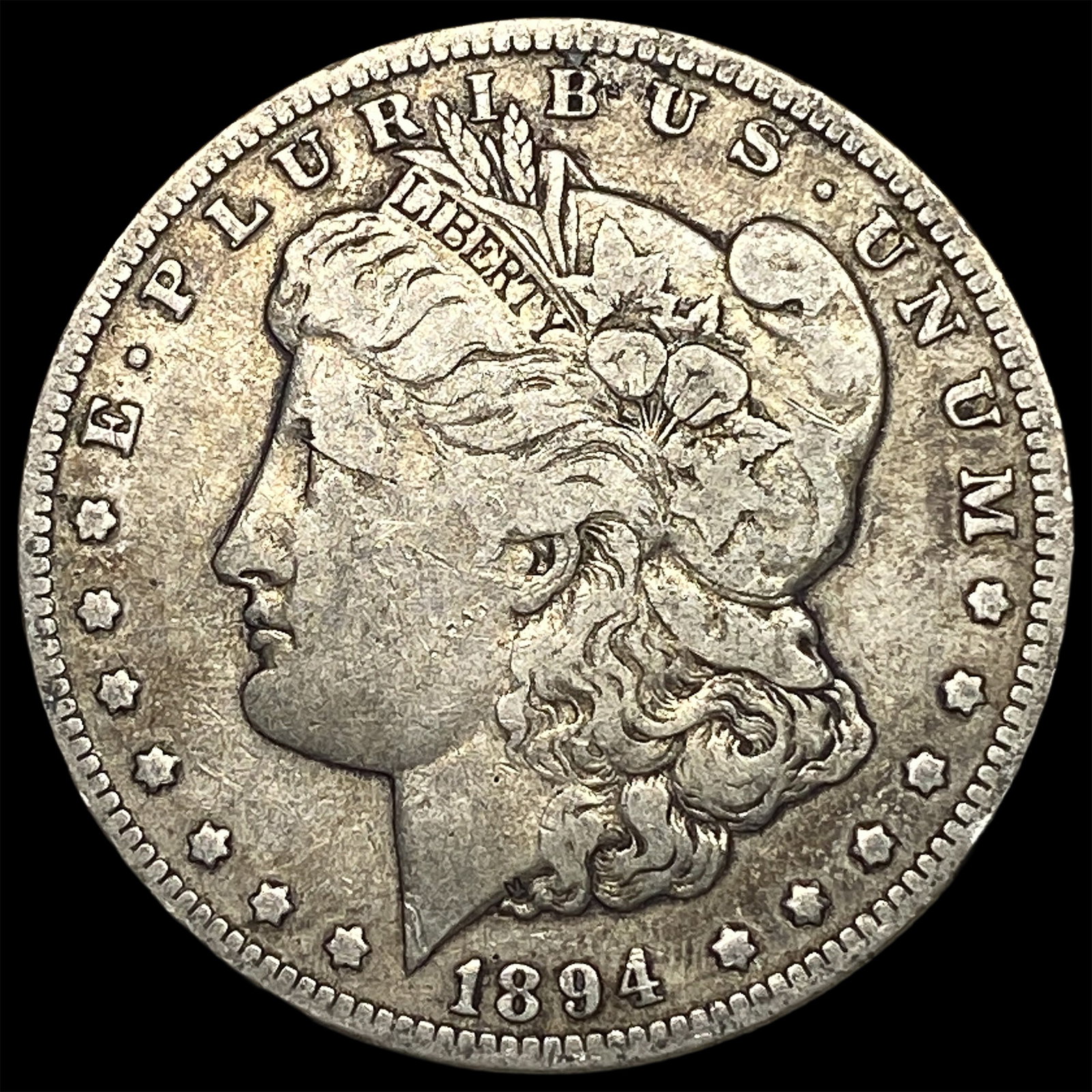 1894-O Silver Morgan Dollar LIGHTLY CIRCULATED: 1894-O Silver Morgan Dollar LIGHTLY CIRCULATED