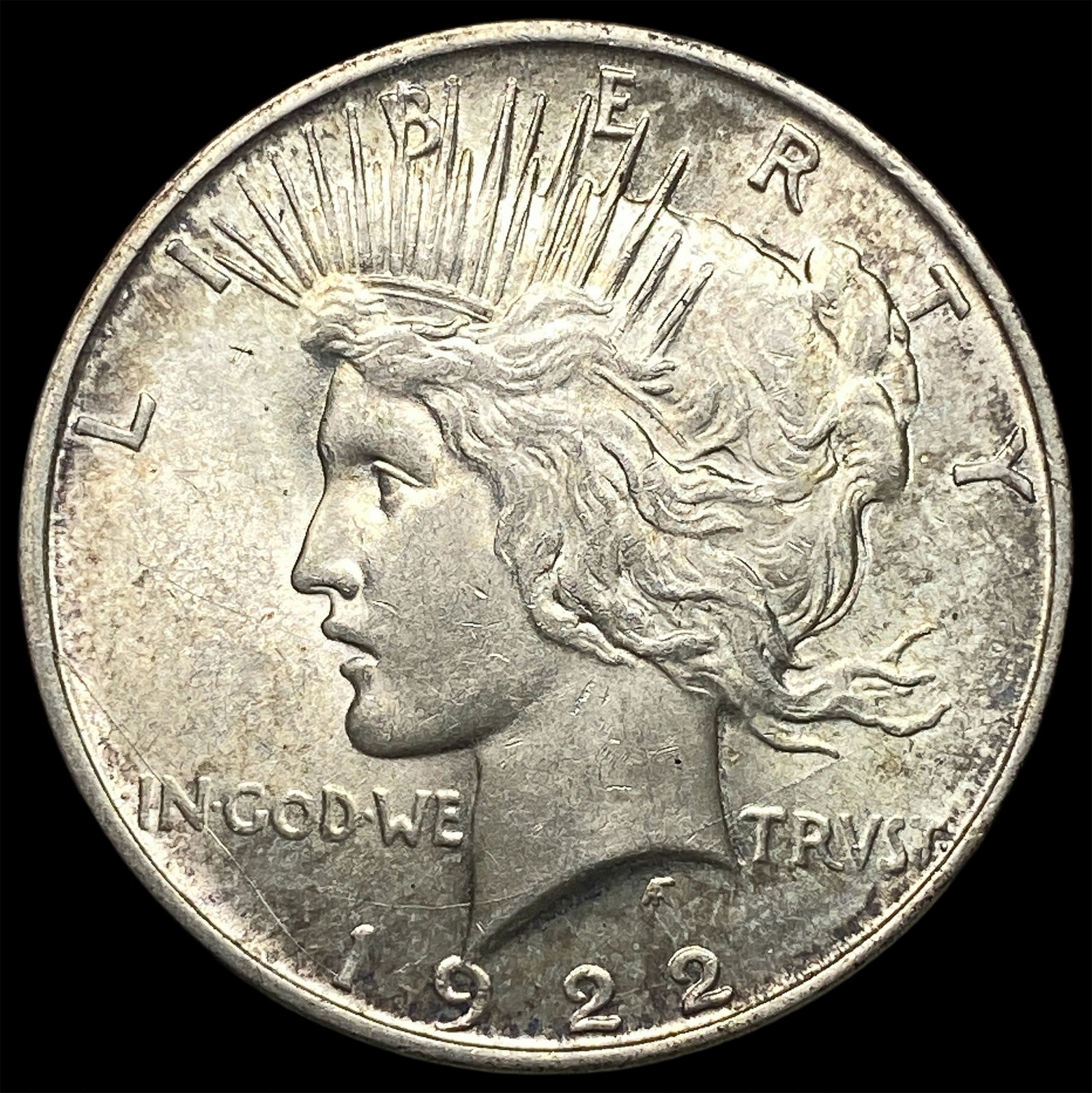 1922 Silver Peace Dollar UNCIRCULATED: 1922 Silver Peace Dollar UNCIRCULATED