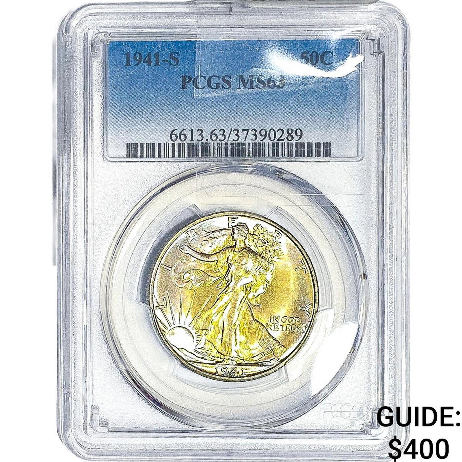 1941-S Walking Liberty Half Dollar PCGS MS63 (1 of 2)