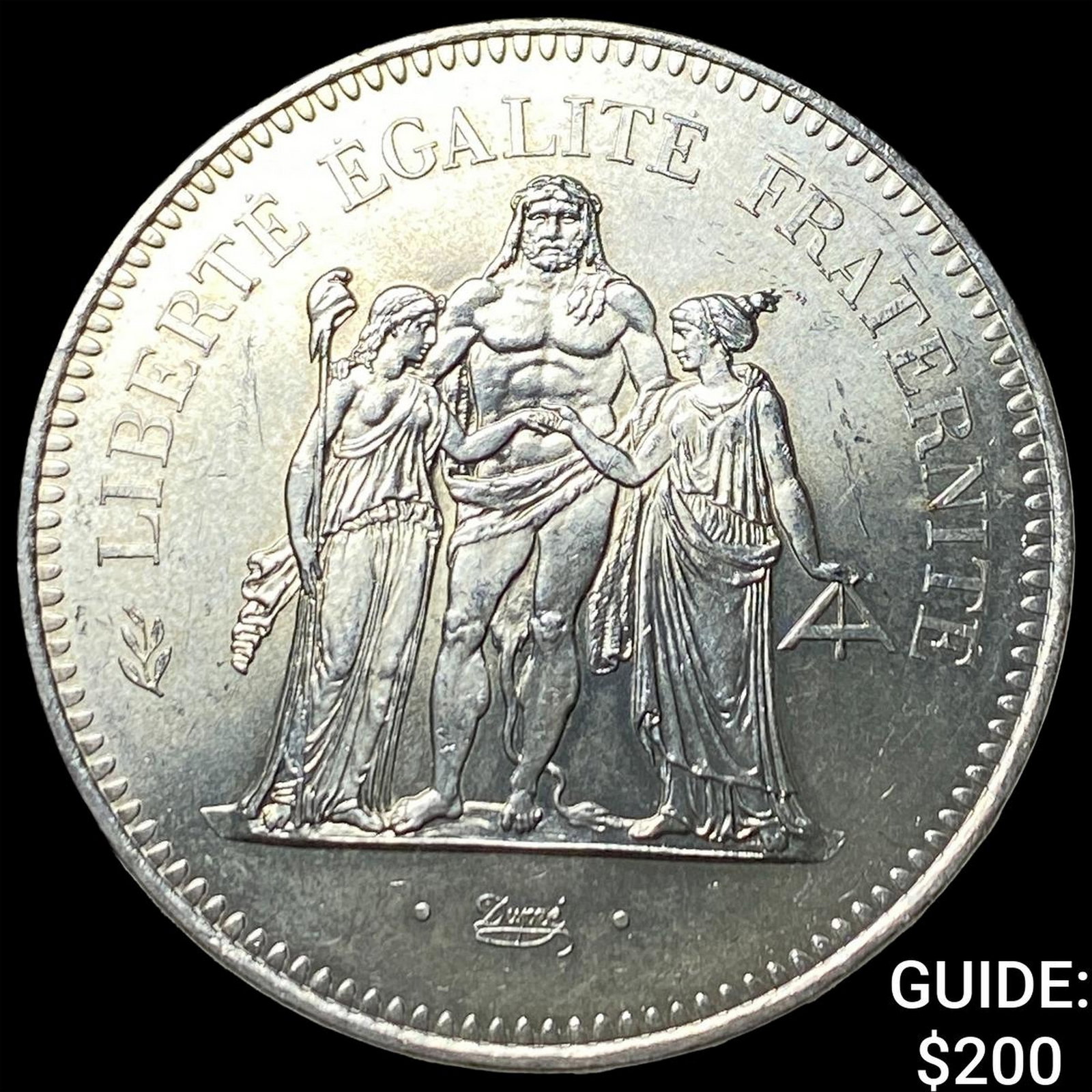 1974 France SIlver 50 Francs (1 of 2)