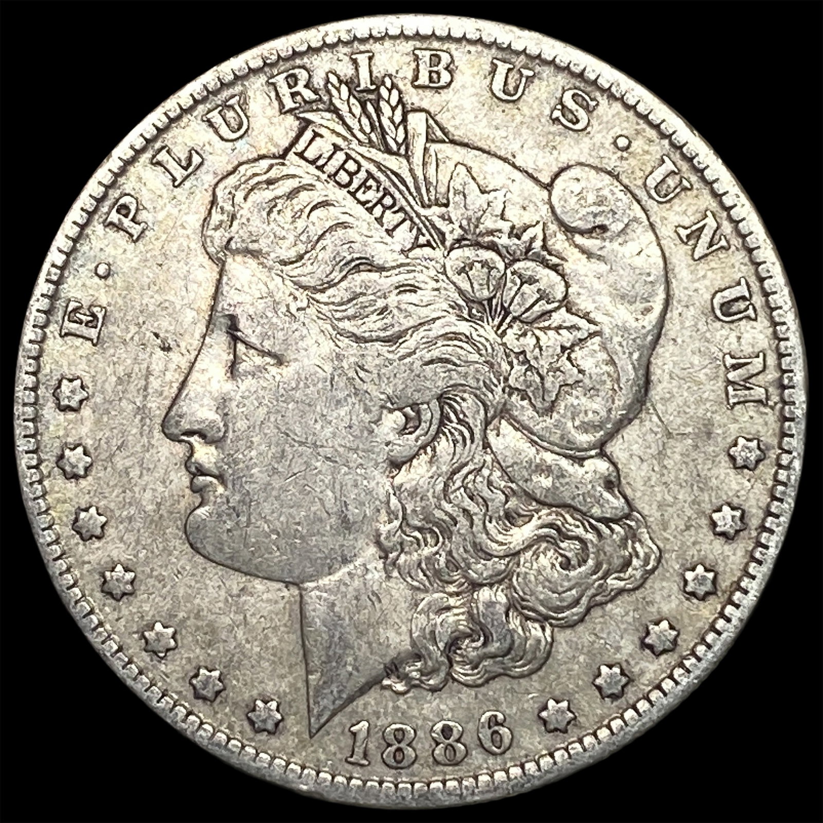 1886-O Silver Morgan Dollar LIGHTLY CIRCULATED: 1886-O Silver Morgan Dollar LIGHTLY CIRCULATED
