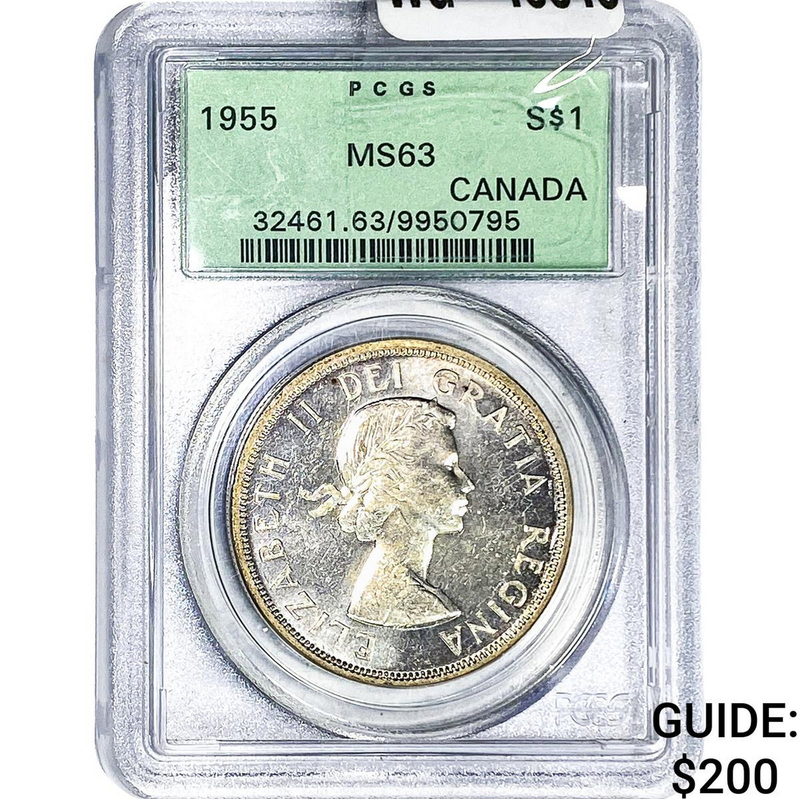1955 Canada Silver Dollar PCGS (1 of 2)