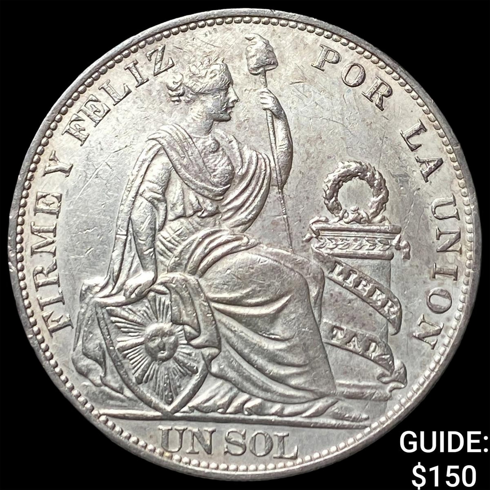 1916 Peru Silver 1 Sol (1 of 2)