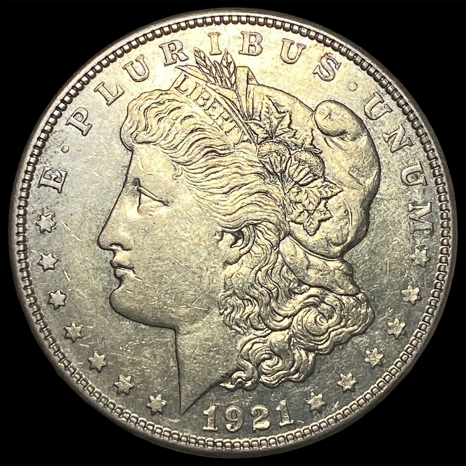 1921-S Silver Morgan Dollar CLOSELY UNCIRCULATED: 1921-S Silver Morgan Dollar CLOSELY UNCIRCULATED