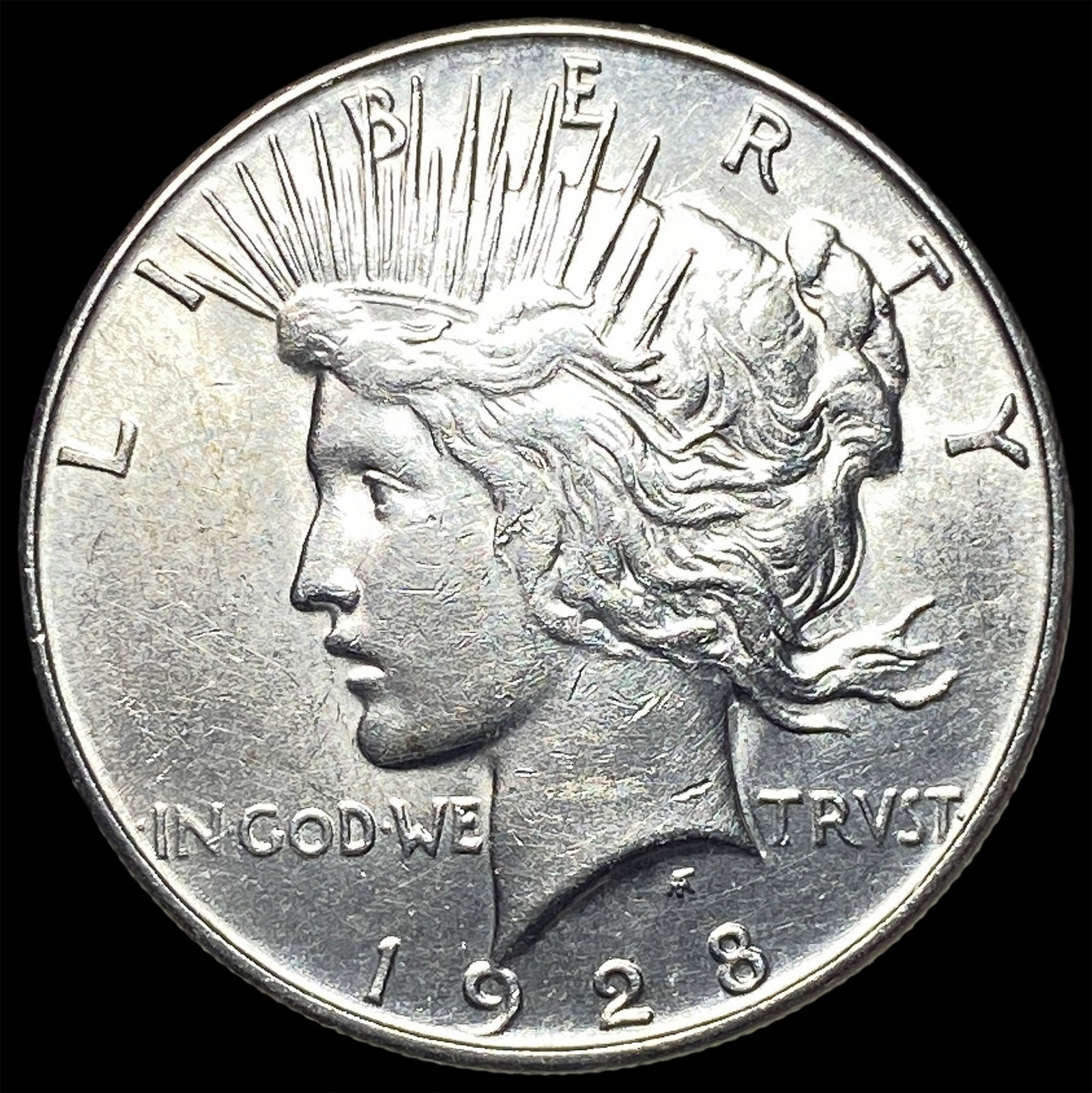1928 Silver Peace Dollar CHOICE AU: 1928 Silver Peace Dollar CHOICE AU