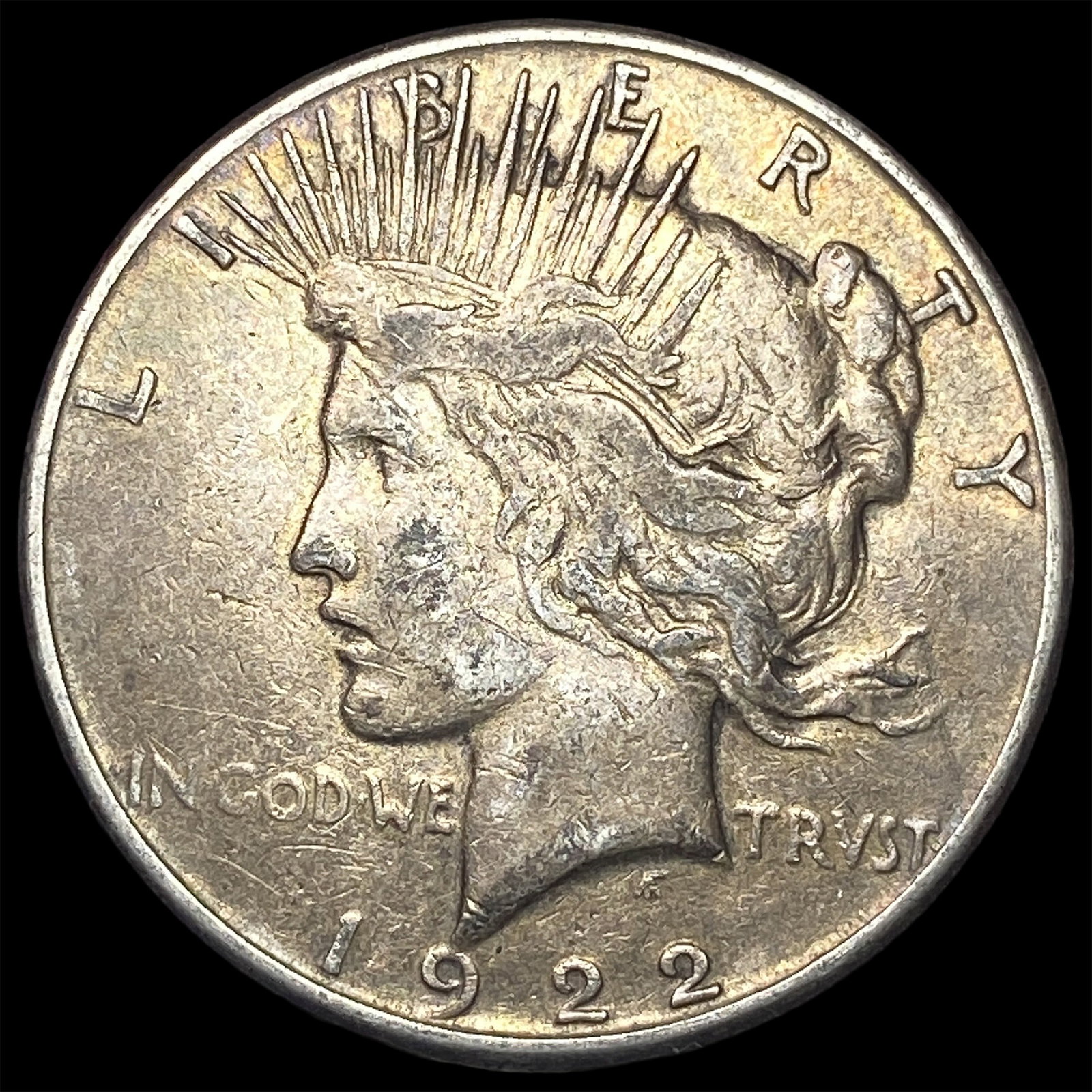 1922 Silver Peace Dollar NEARLY UNCIRCULATED: 1922 Silver Peace Dollar NEARLY UNCIRCULATED