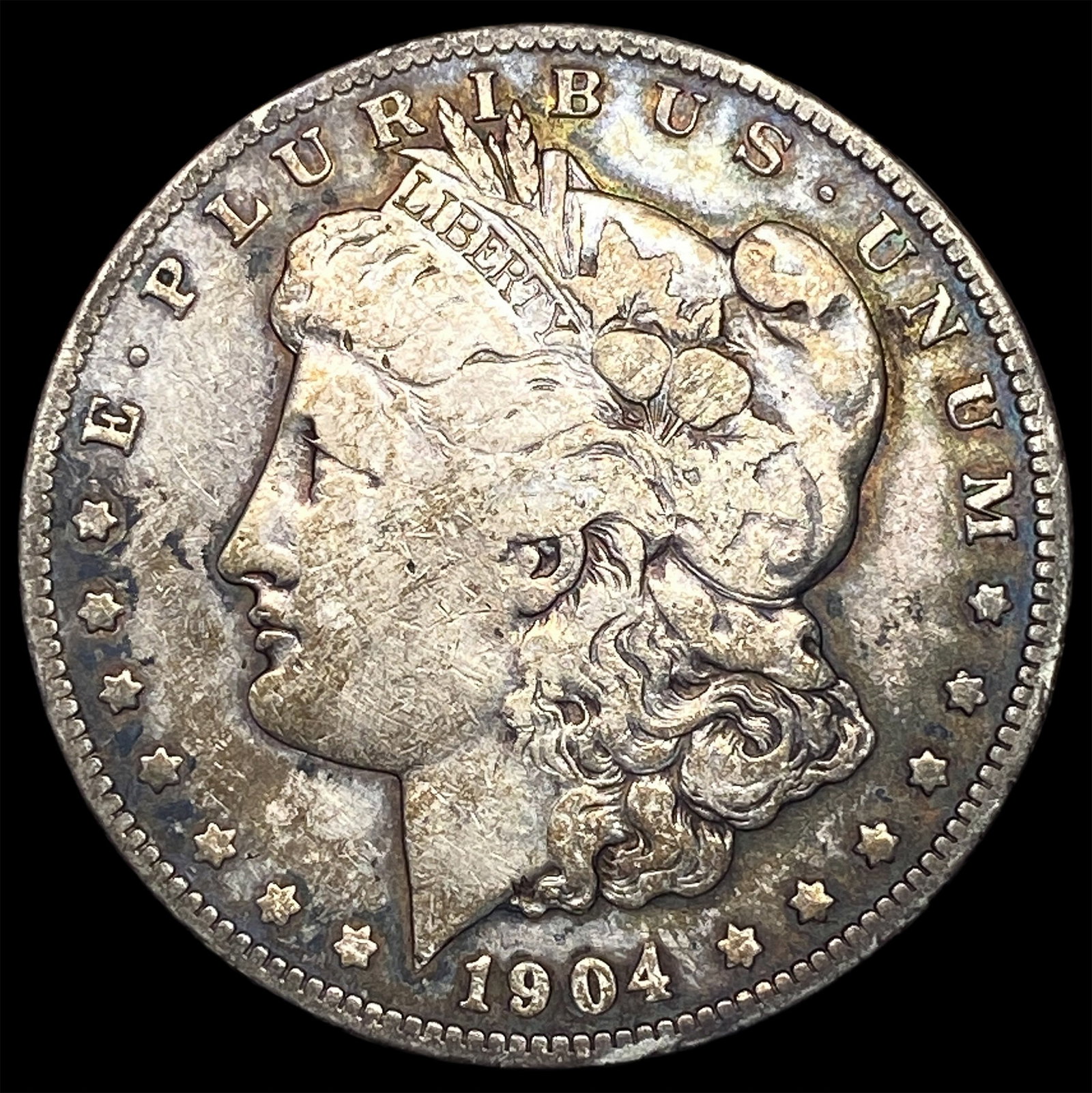 1904-S Silver Morgan Dollar LIGHTLY CIRCULATED: 1904-S Silver Morgan Dollar LIGHTLY CIRCULATED
