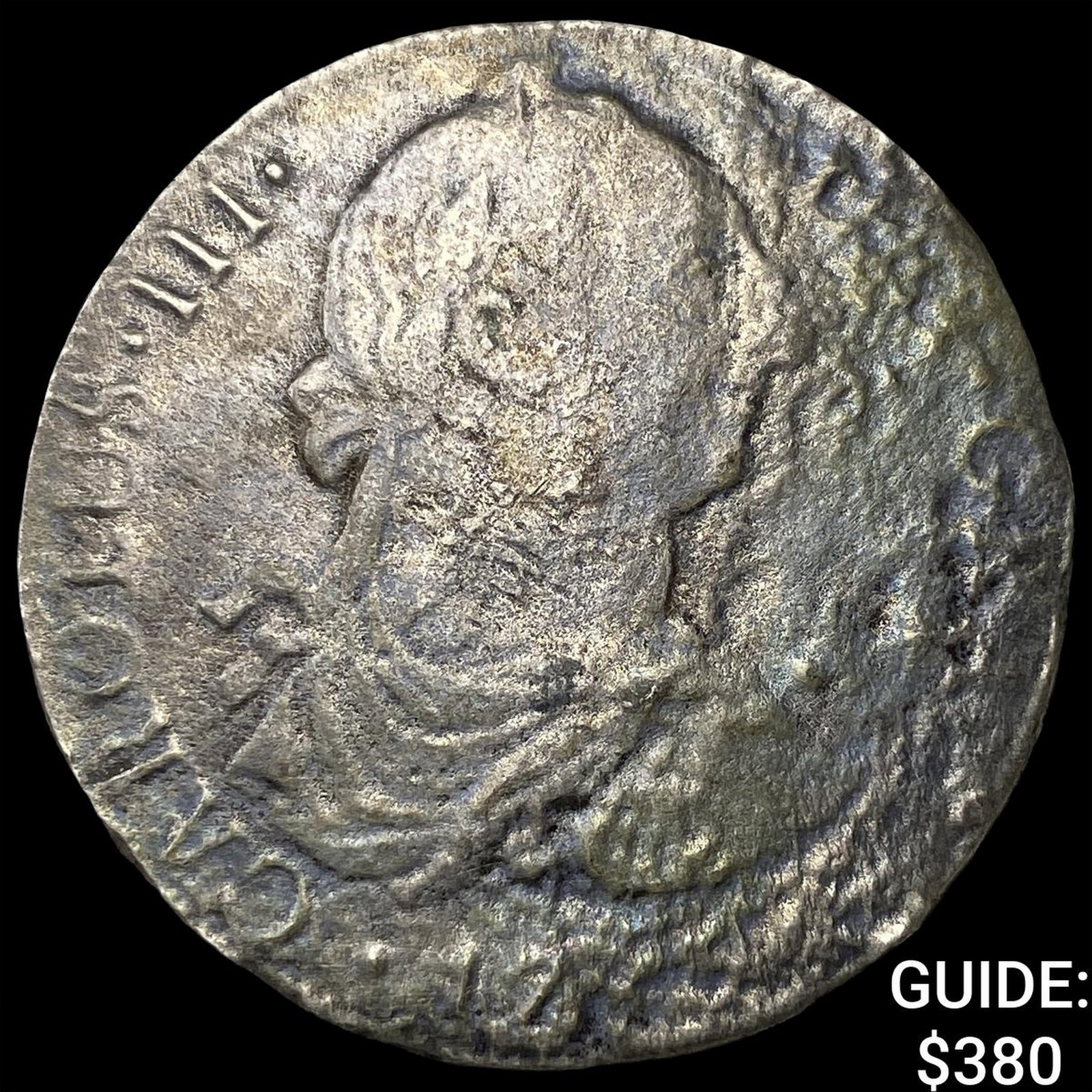 Colonial Spain Silver "El Cazador" Shipwreck 8 Reale NEARLY UNCIRCULATED (1 of 2)