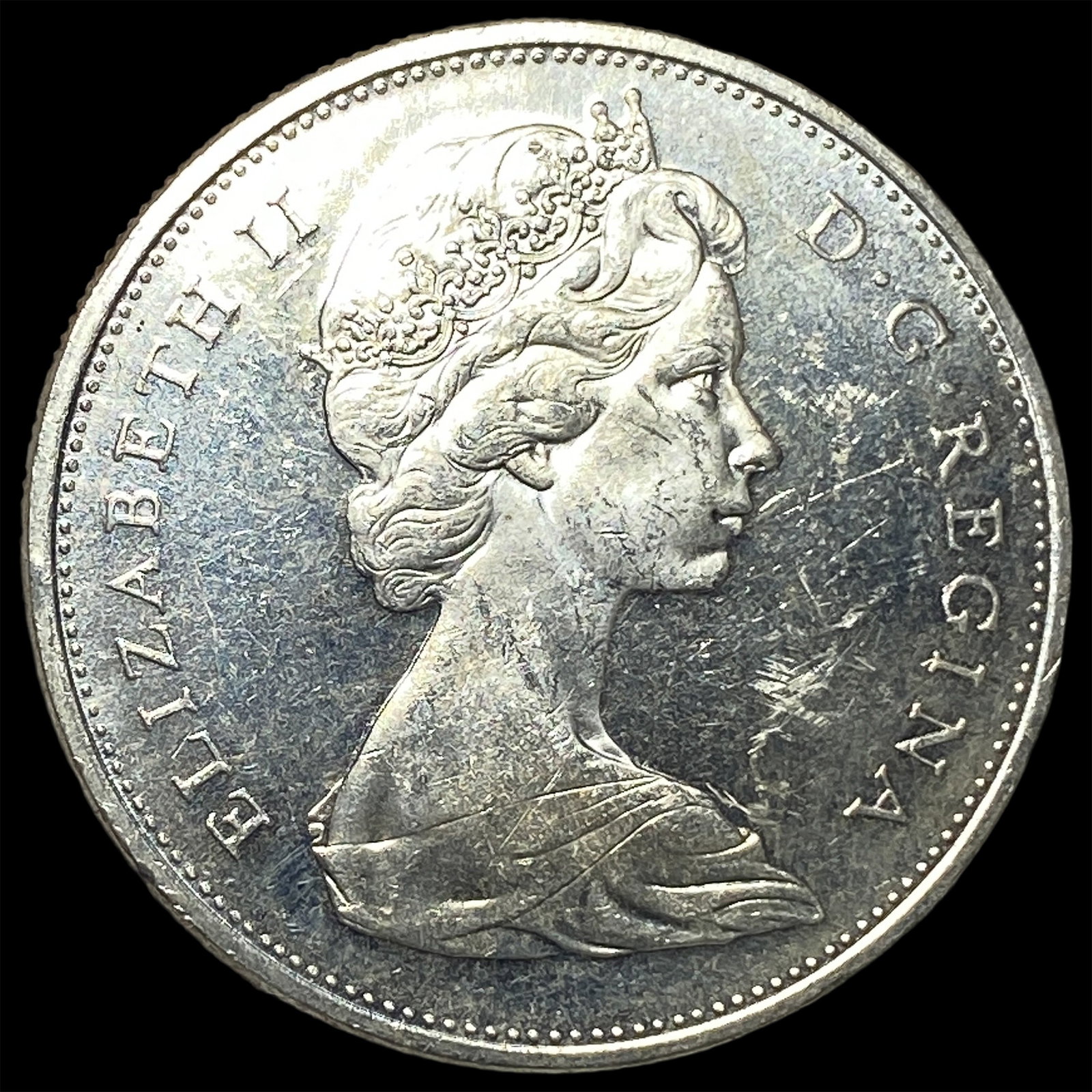 1965 Canada Silver Dollar UNCIRCULATED: 1965 Canada Silver Dollar UNCIRCULATED