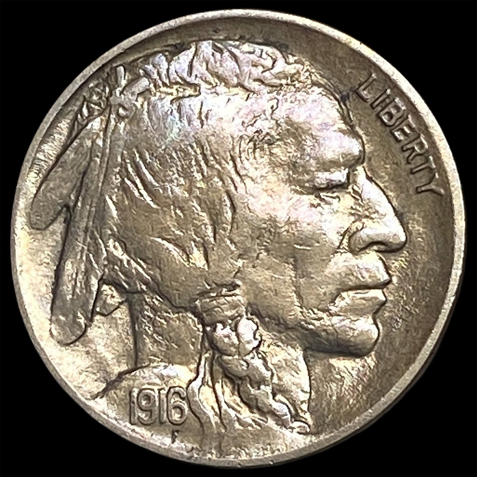 1916-D Buffalo Nickel CLOSELY UNCIRCULATED (1 of 2)