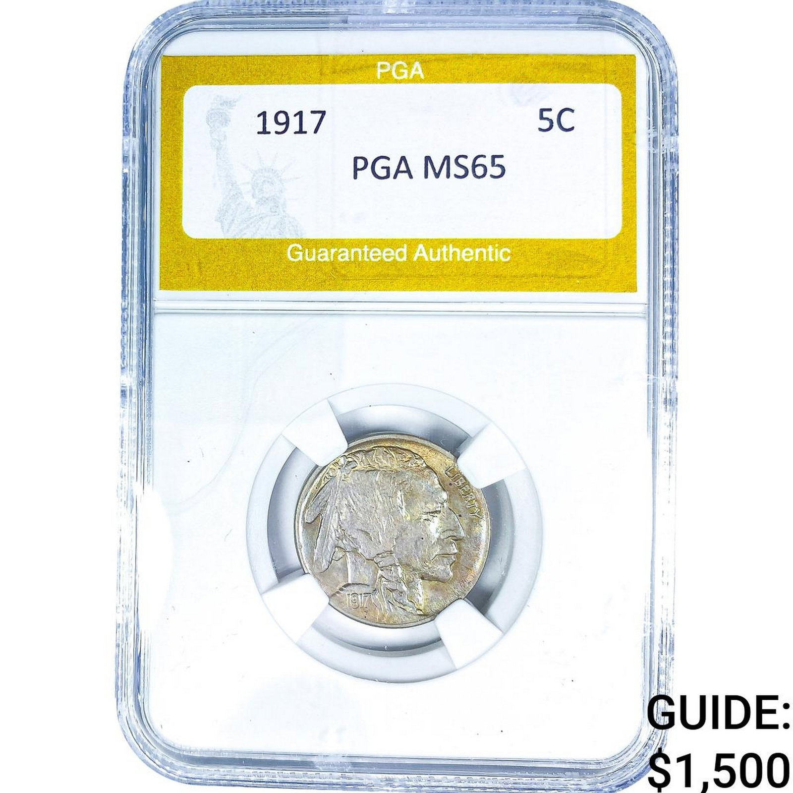 1917 Buffalo Nickel PGA MS65 (1 of 2)
