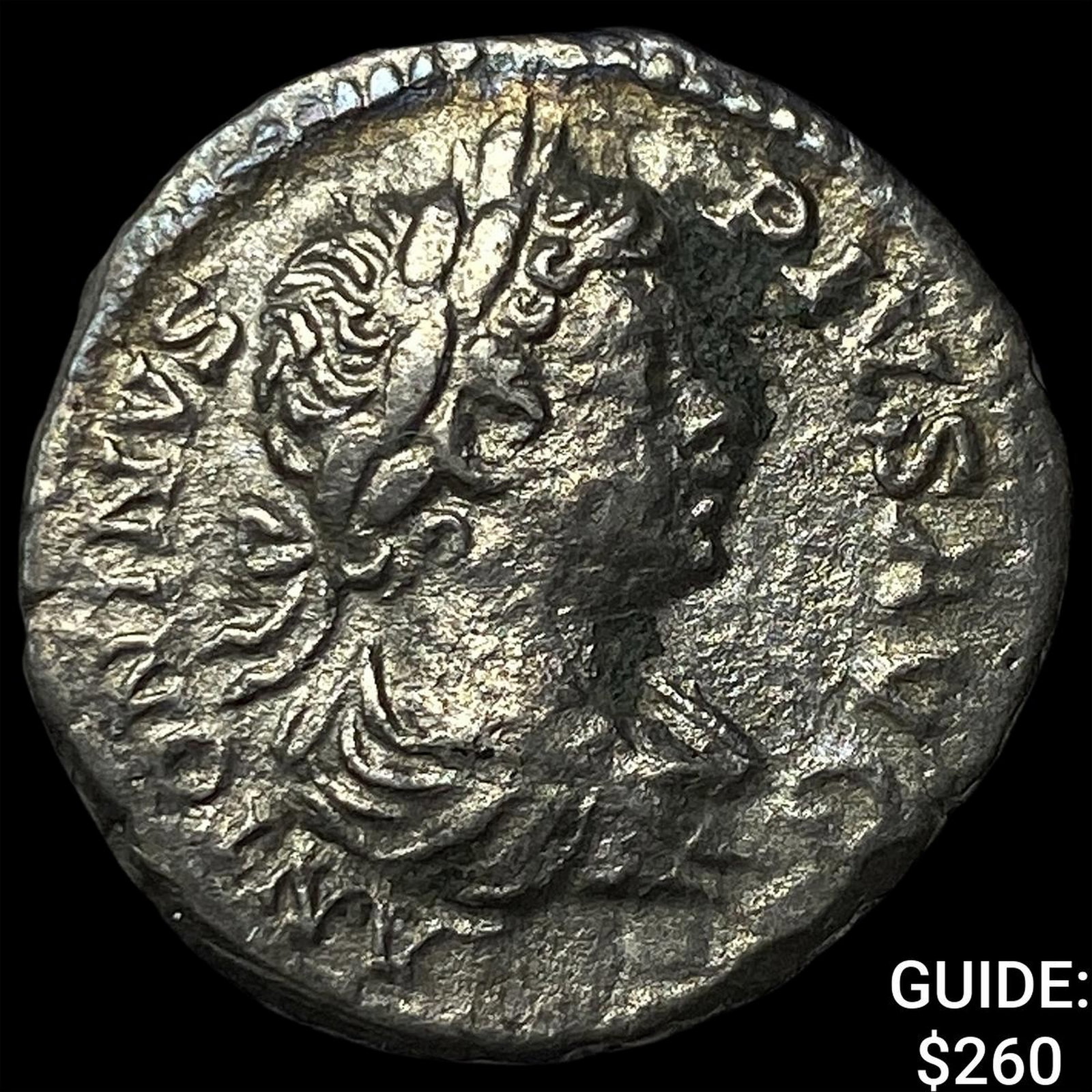 Roman Caracalla 198-217 Silver Denarius (1 of 2)