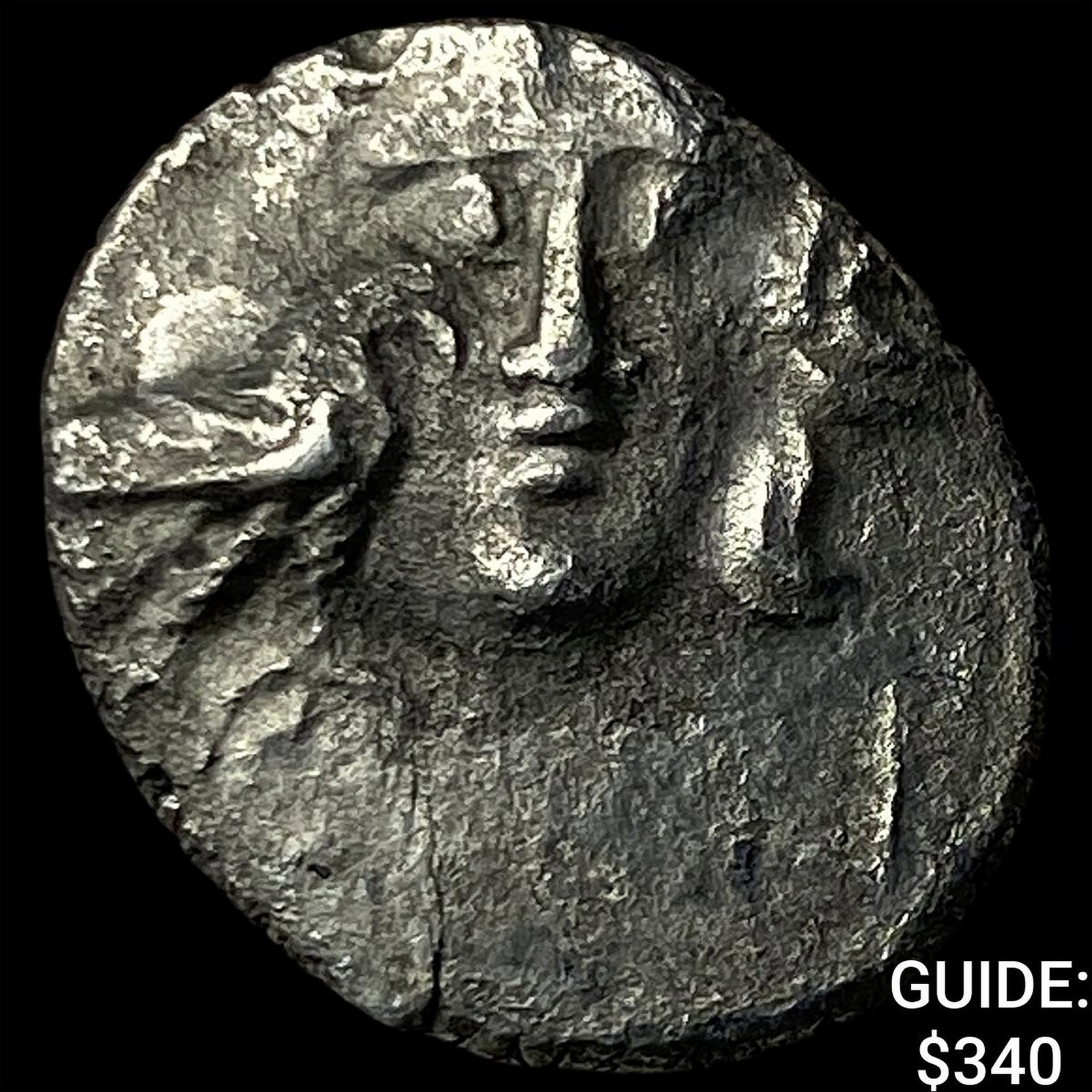 Greek Caria Mylasa 175-160 BC Silver Drachm (1 of 2)
