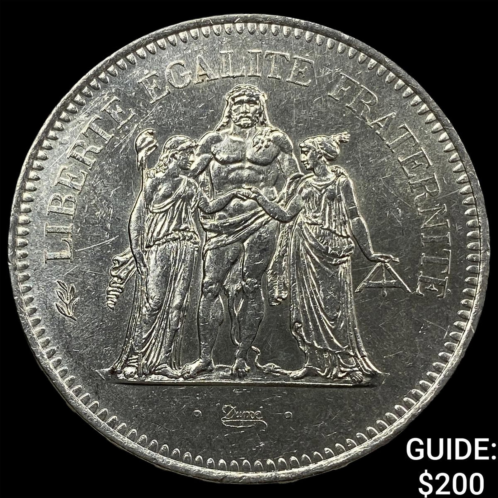 1977 France Silver 50 Francs: 1977 France Silver 50 Francs