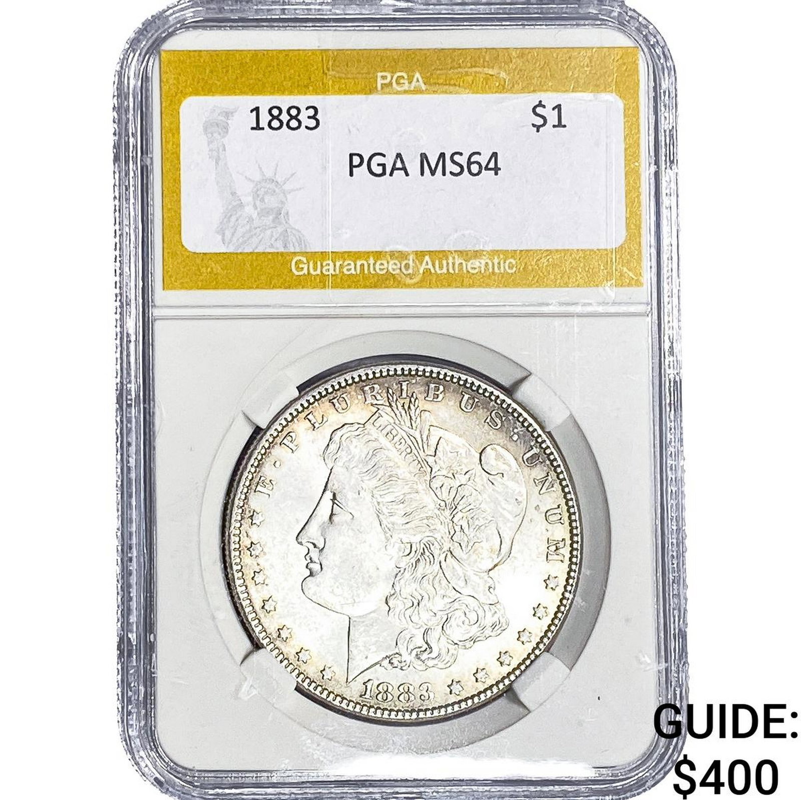 1883 Morgan Silver Dollar PGA MS64: 1883 Morgan Silver Dollar PGA MS64