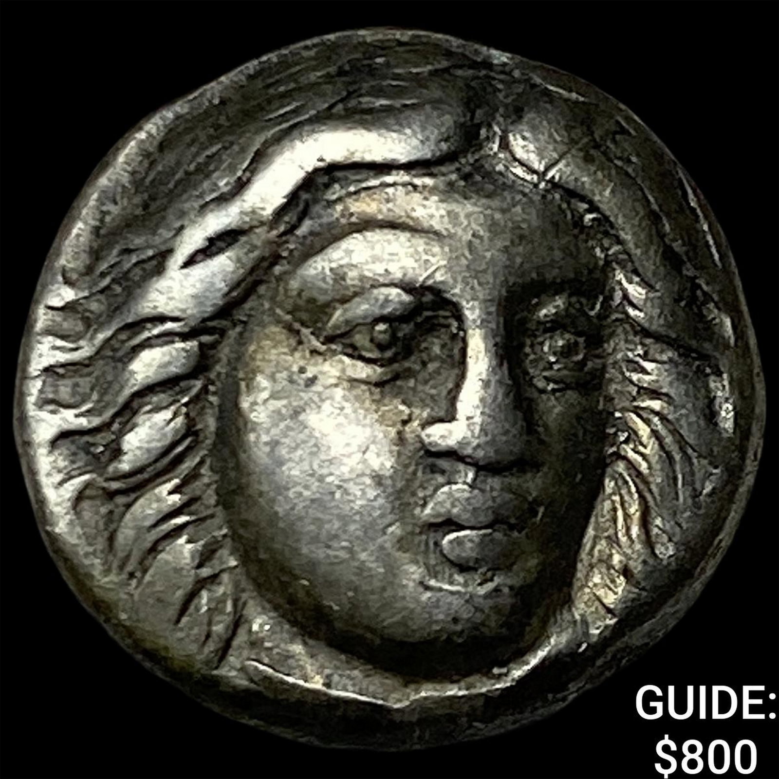 Greece Caria Halicarnassus 377-352 Silver Drachm: Greece Caria Halicarnassus 377-352 Silver Drachm