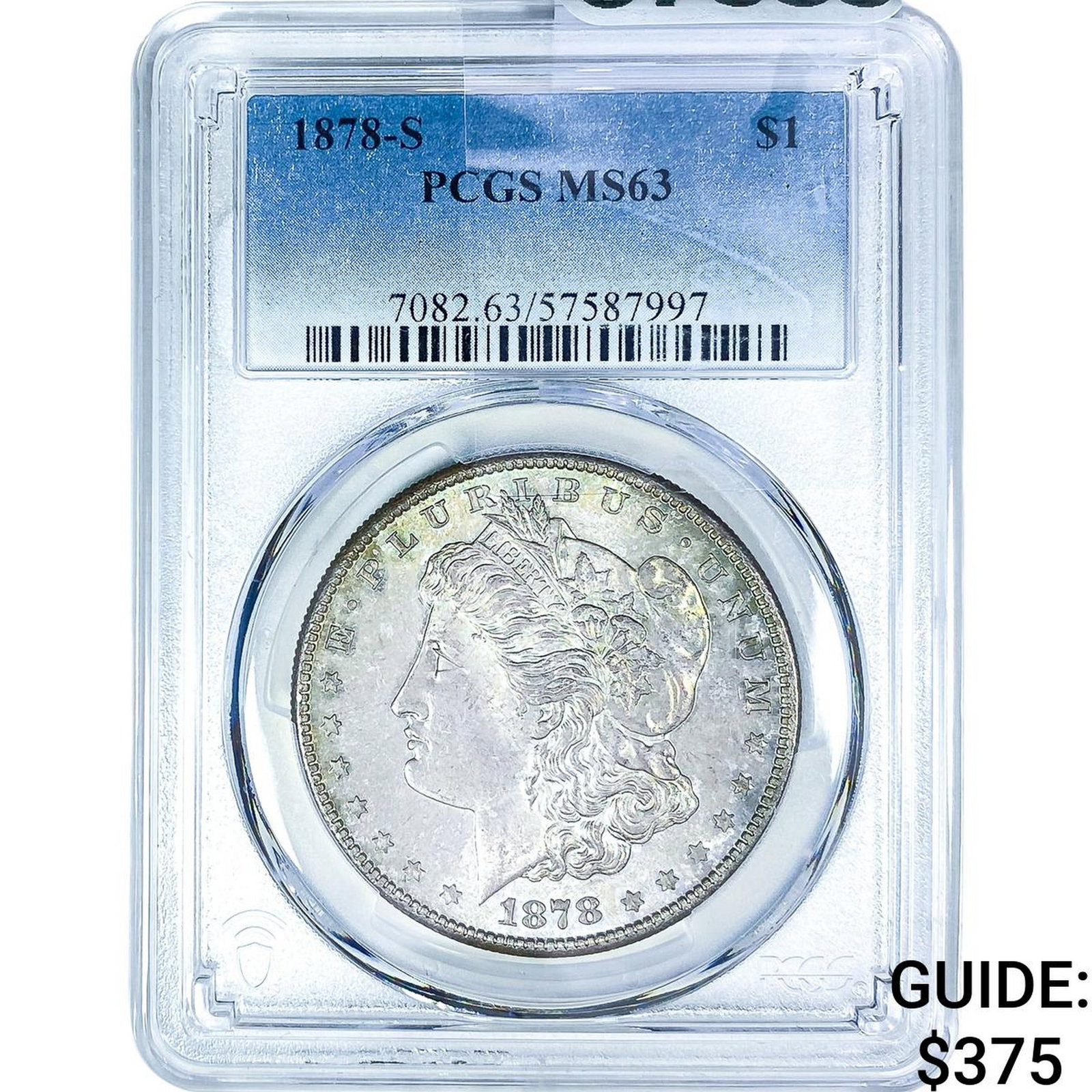 1878-S Morgan Silver Dollar PCGS MS63 (1 of 2)