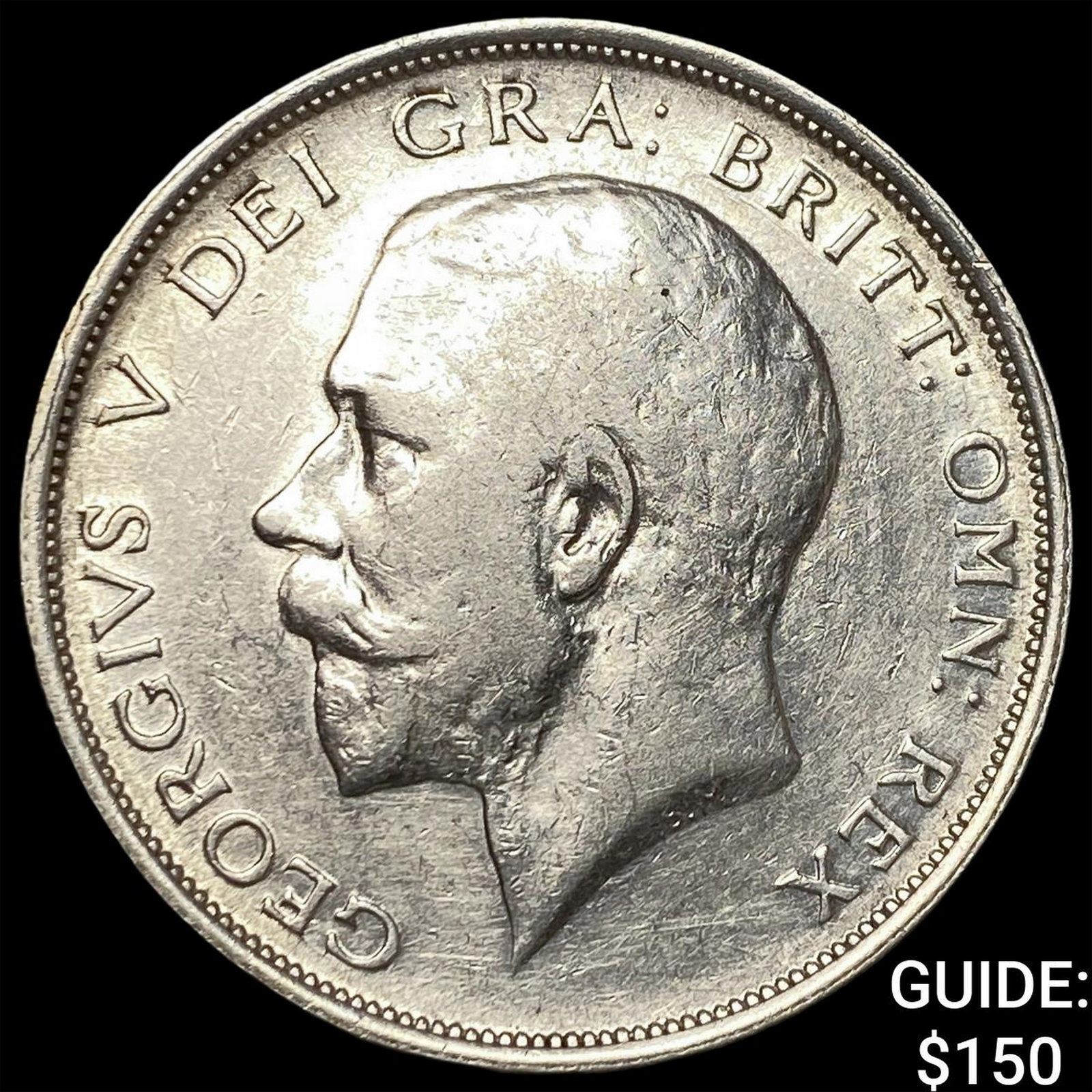 1914 Great Britain Silver 1/2 Crown (1 of 2)