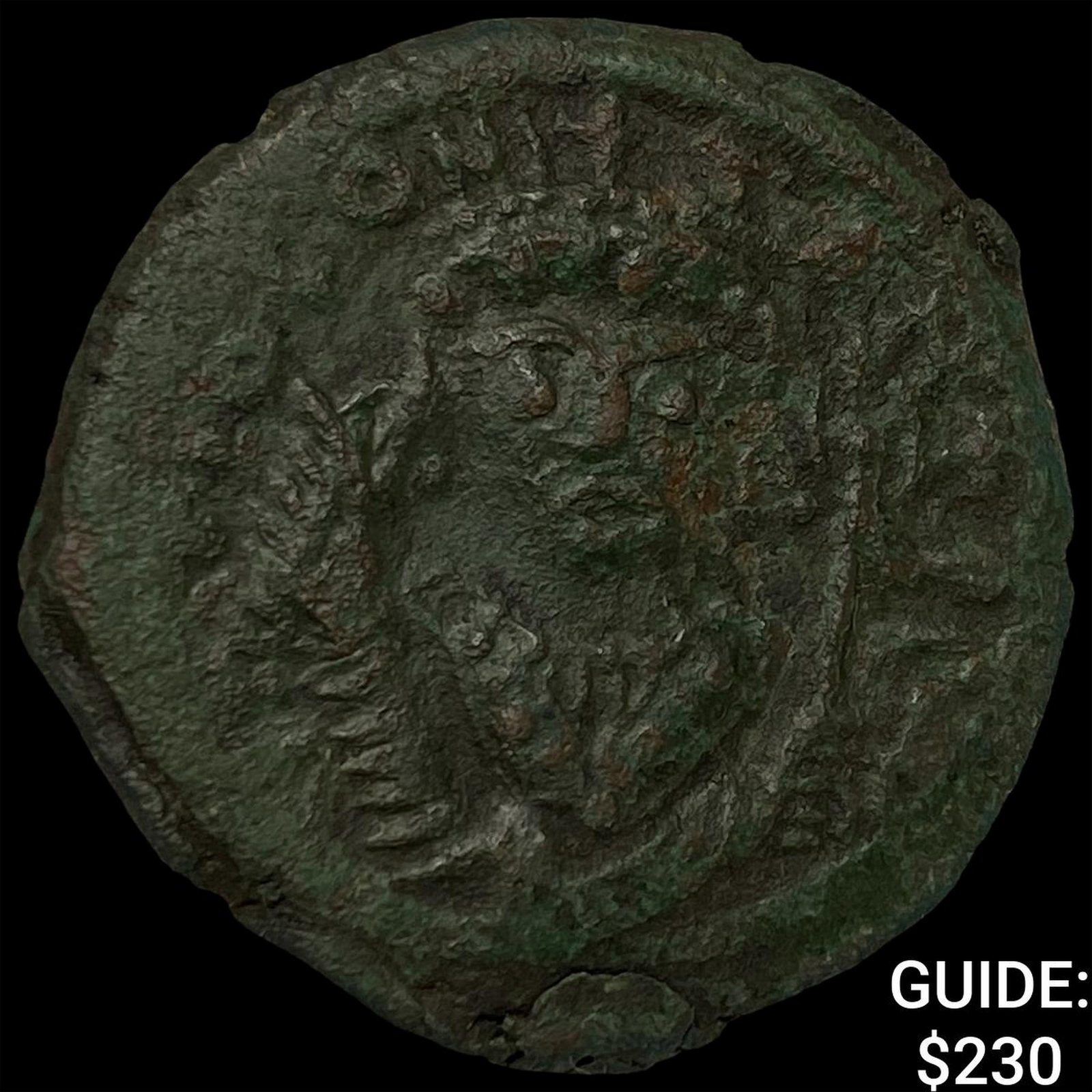 Byzantine Tiberius II, 578-582 AD Bronze Follis (1 of 2)