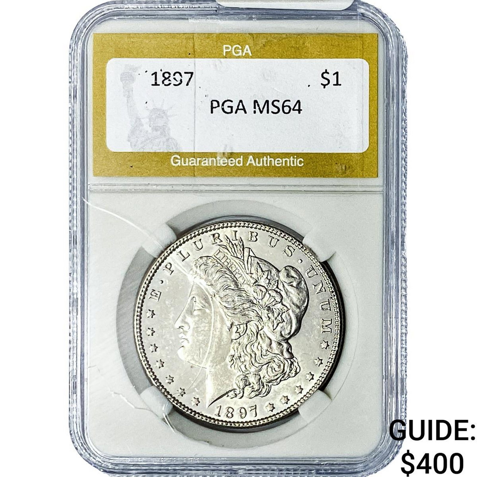 1897 Morgan Silver Dollar PGA MS64 (1 of 2)