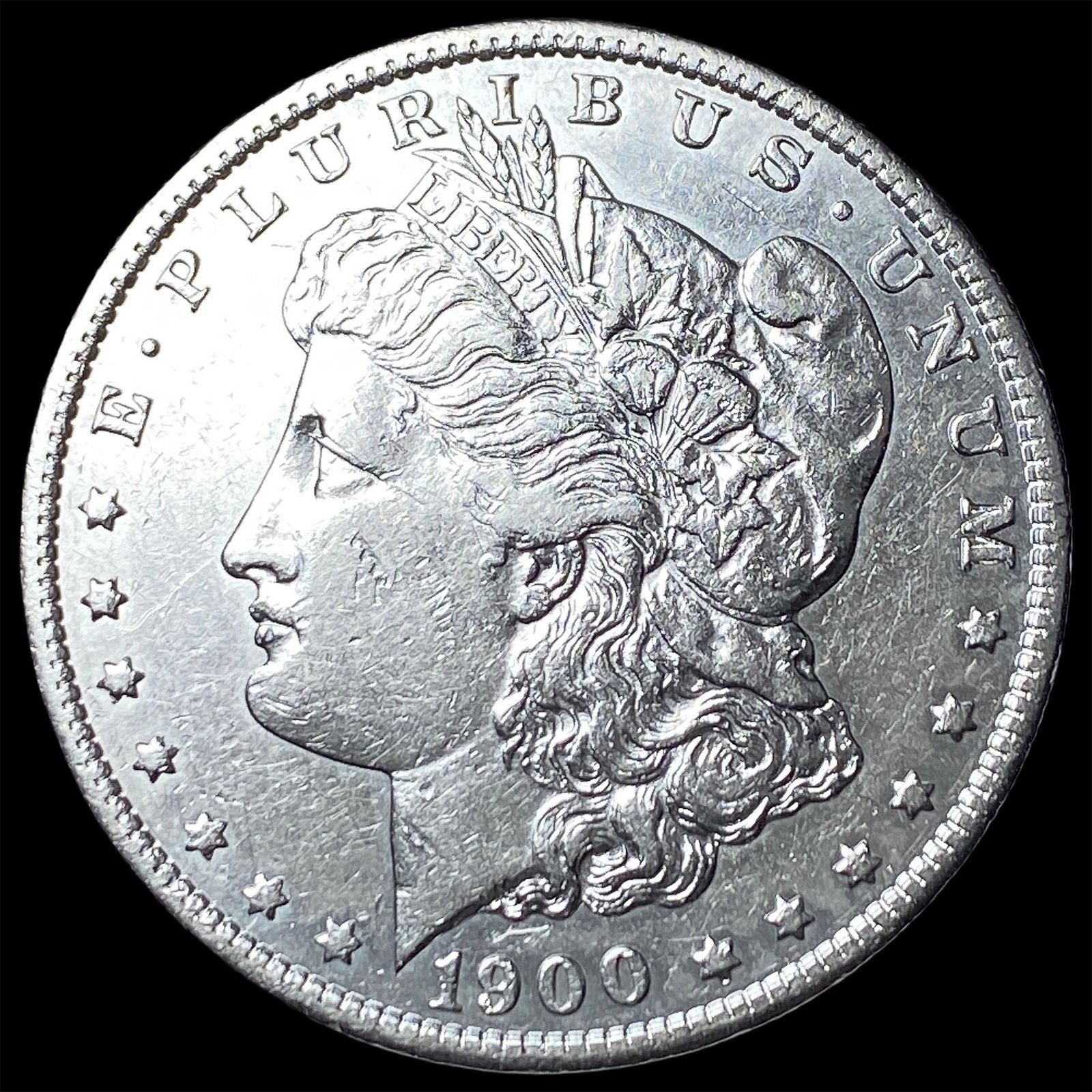 1900 Morgan Silver Dollar CLOSELY UNCIRCULATED: 1900 Morgan Silver Dollar CLOSELY UNCIRCULATED