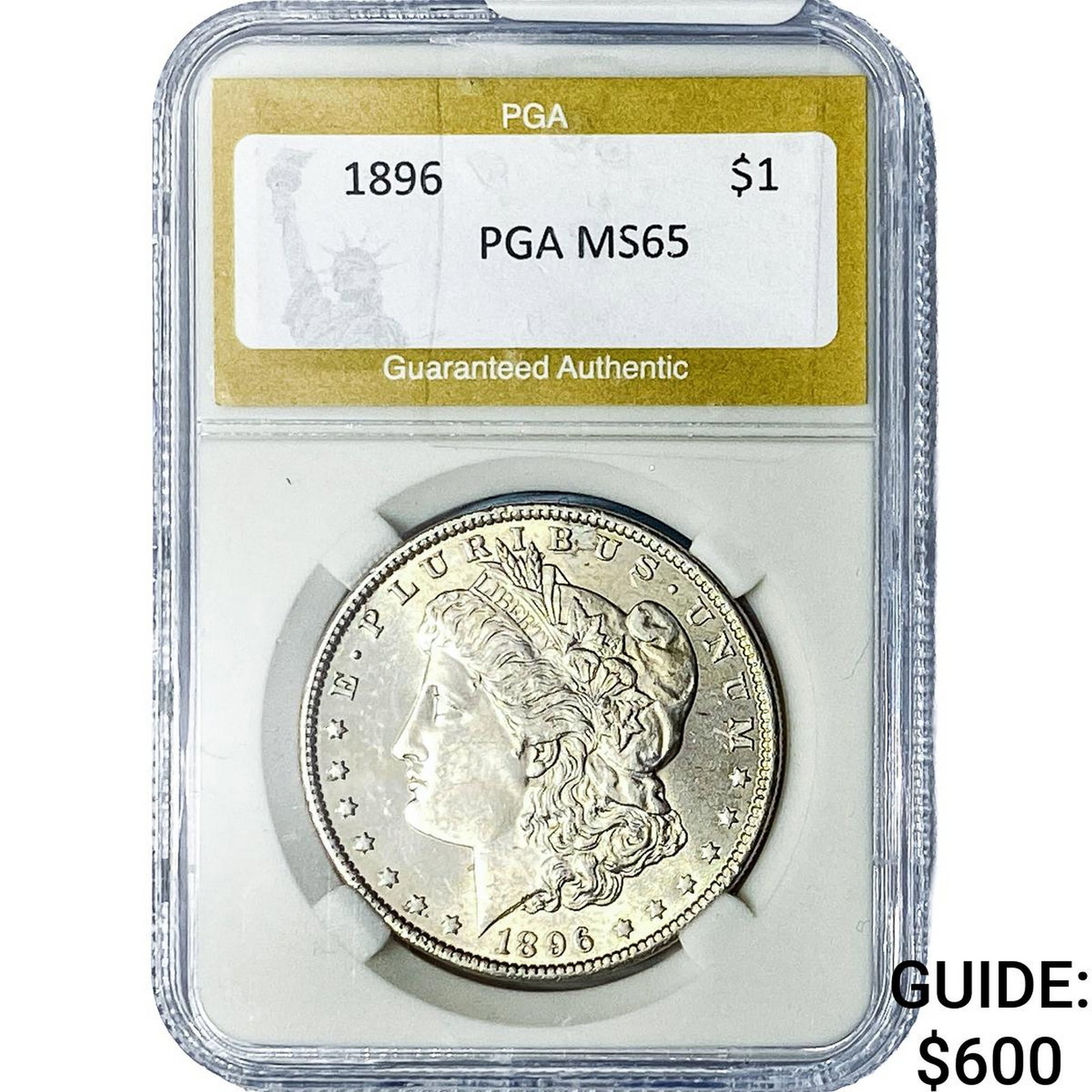 1896 Morgan Silver Dollar PGA MS65 (1 of 2)