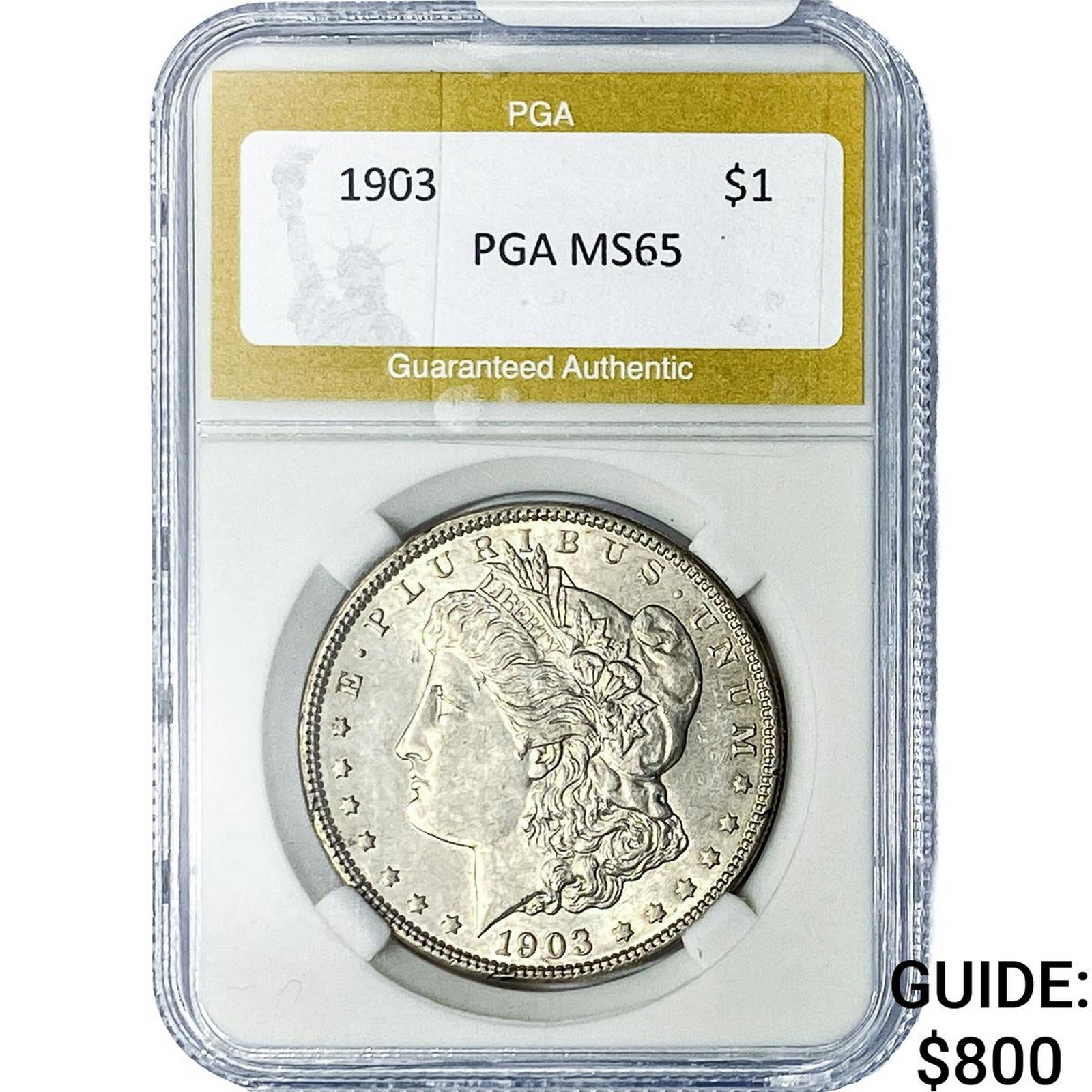 1903 Morgan Silver Dollar PGA MS65 (1 of 2)