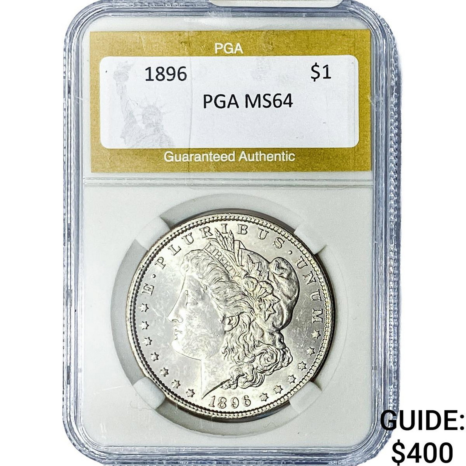 1896 Morgan Silver Dollar PGA MS64 (1 of 2)
