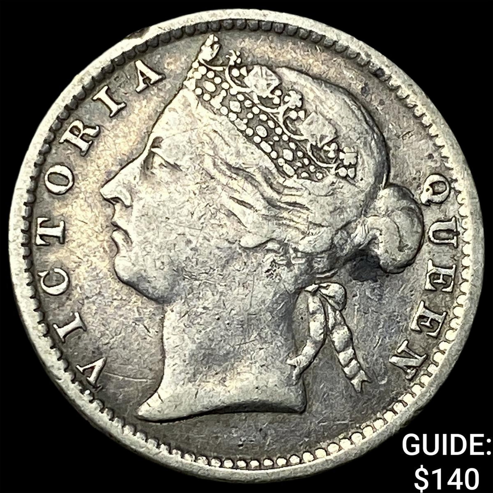 1894 British Honduras Silver 10 Cents NEARLY UNCIRCULATED (1 of 2)