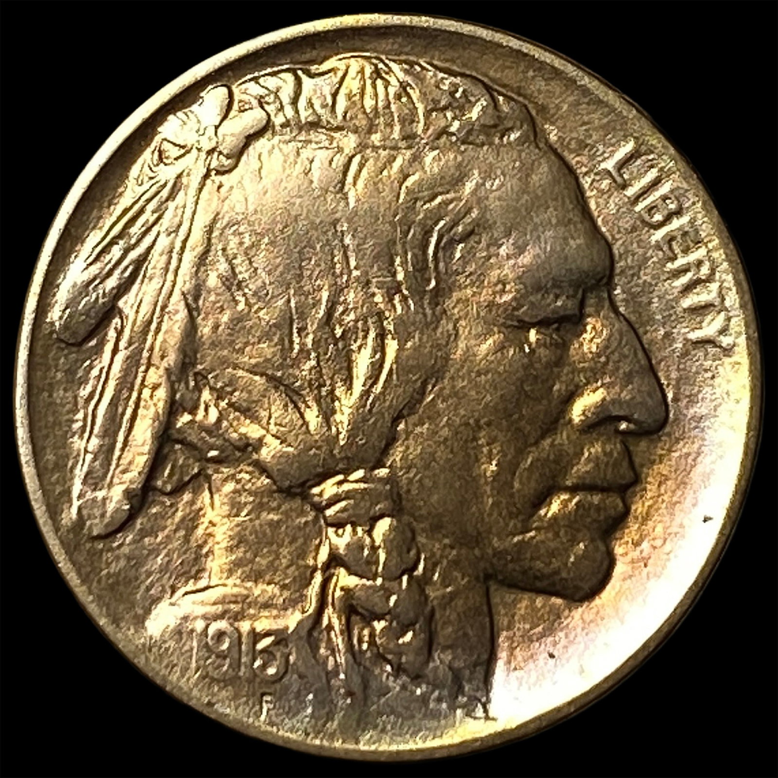 1913-D Buffalo Nickel Type 1 UNCIRCULATED: 1913-D Buffalo Nickel Type 1 UNCIRCULATED