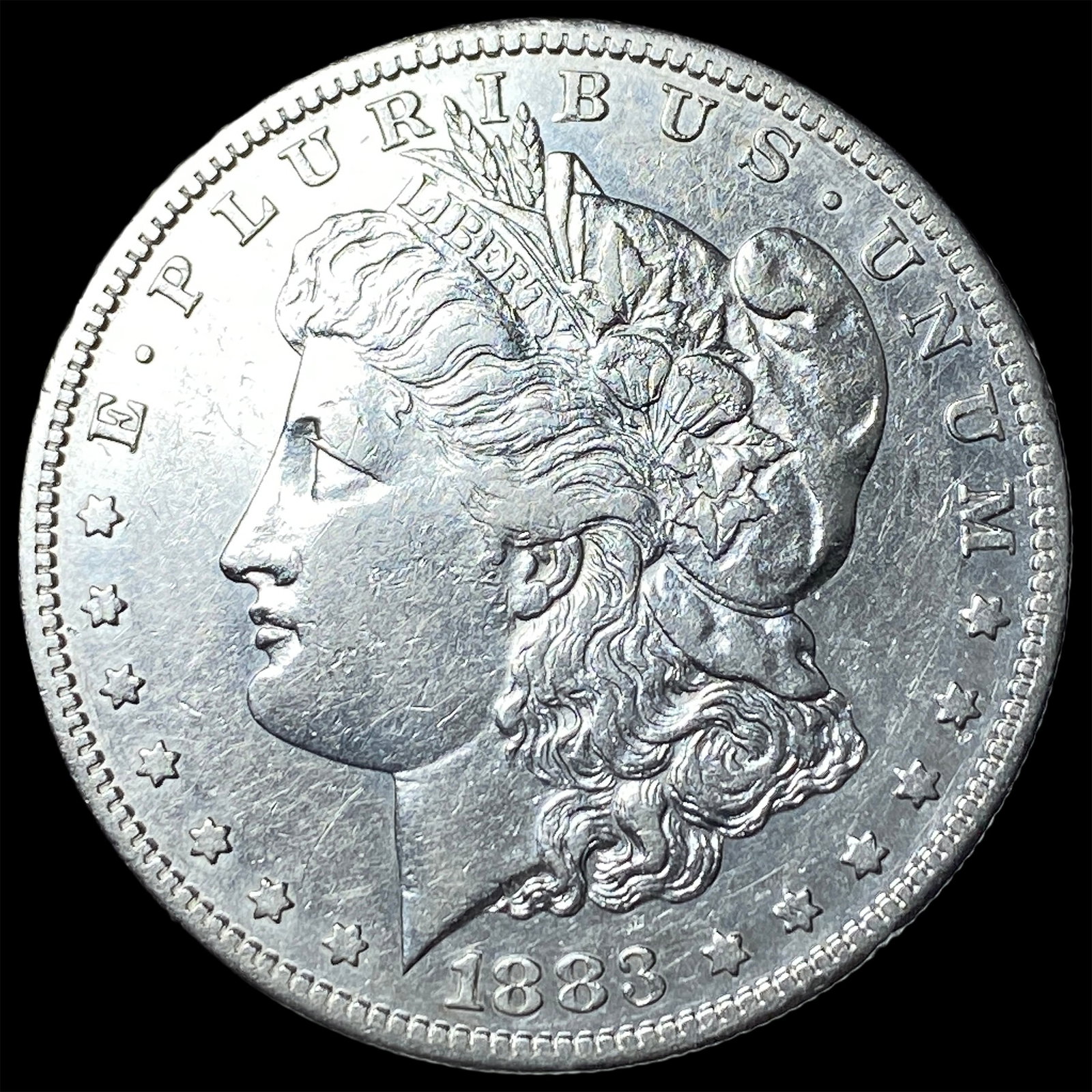 1883-S Silver Morgan Dollar CLOSELY UNCIRCULATED: 1883-S Silver Morgan Dollar CLOSELY UNCIRCULATED