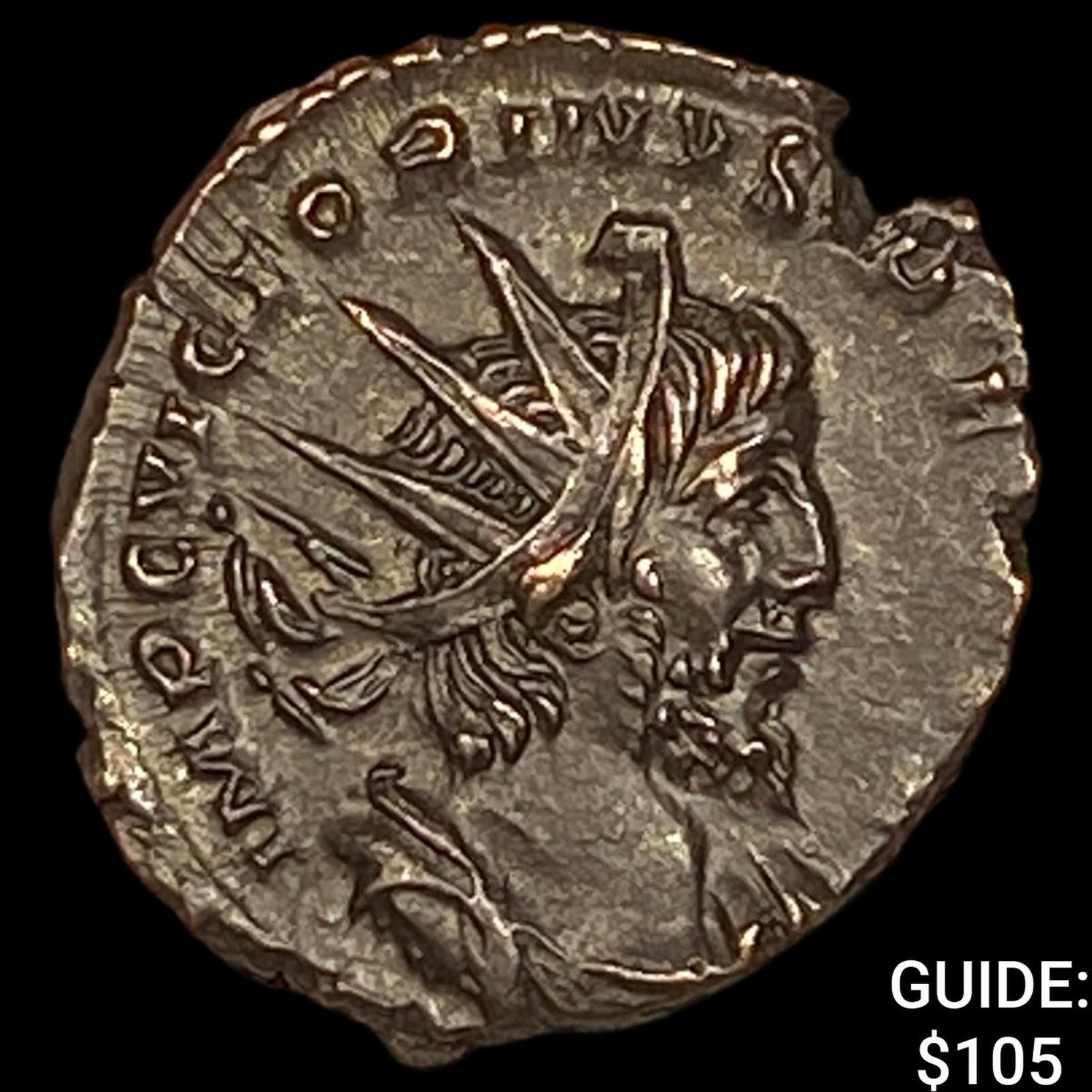Romano-Gallic Victorinus 269-271 BI Dbl Denarius CHOICE AU (1 of 2)