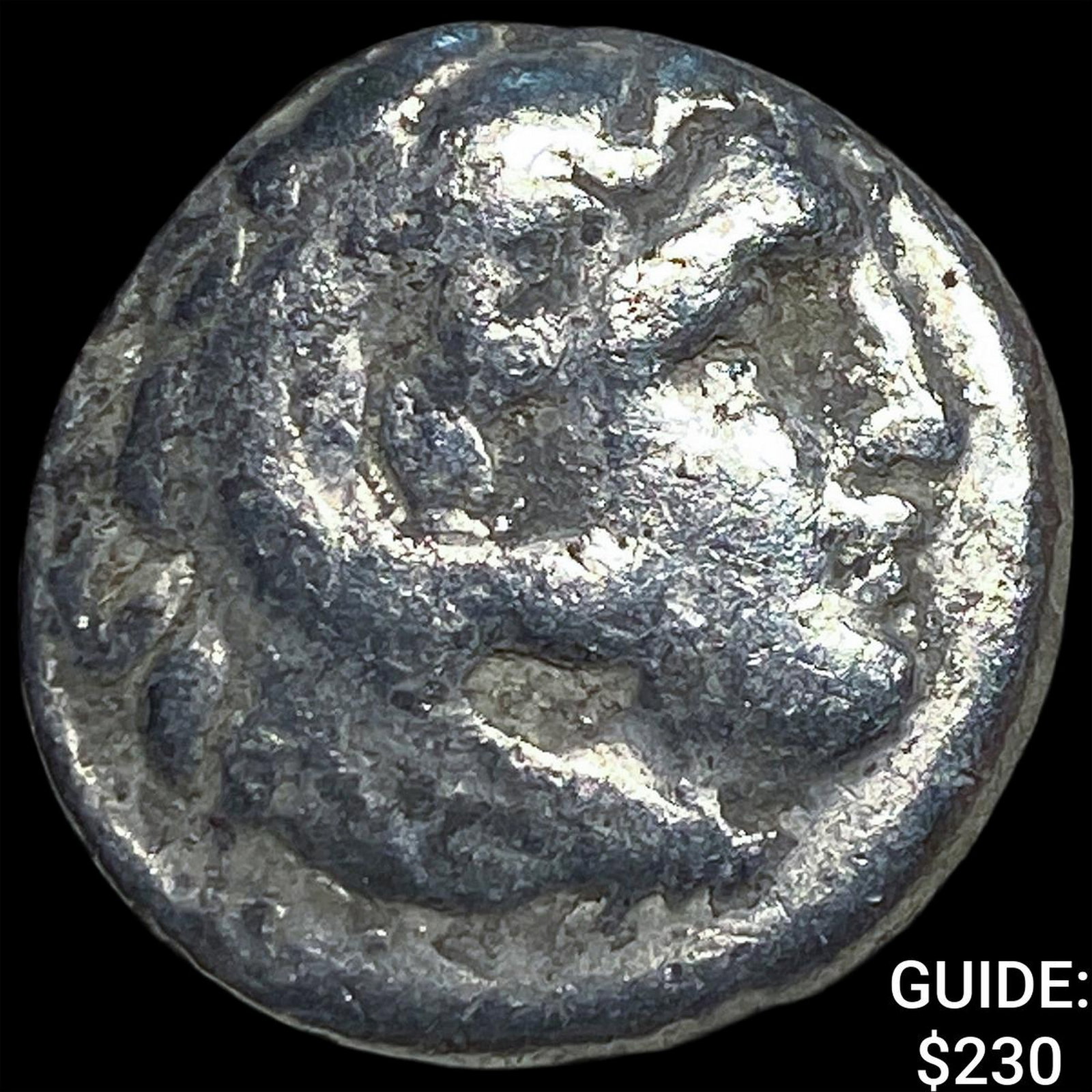 Macedonian Kingdom Type of Alexander III 4th Century BC Silver Drachm NEARLY UNCIRCULATED: Macedonian Kingdom Type of Alexander III 4th Century BC Silver Drachm NEARLY UNCIRCULATED