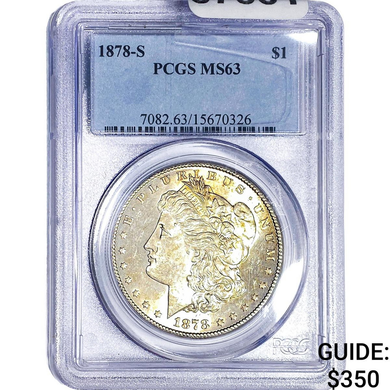 1878-S Morgan Silver Dollar PCGS MS63 (1 of 2)