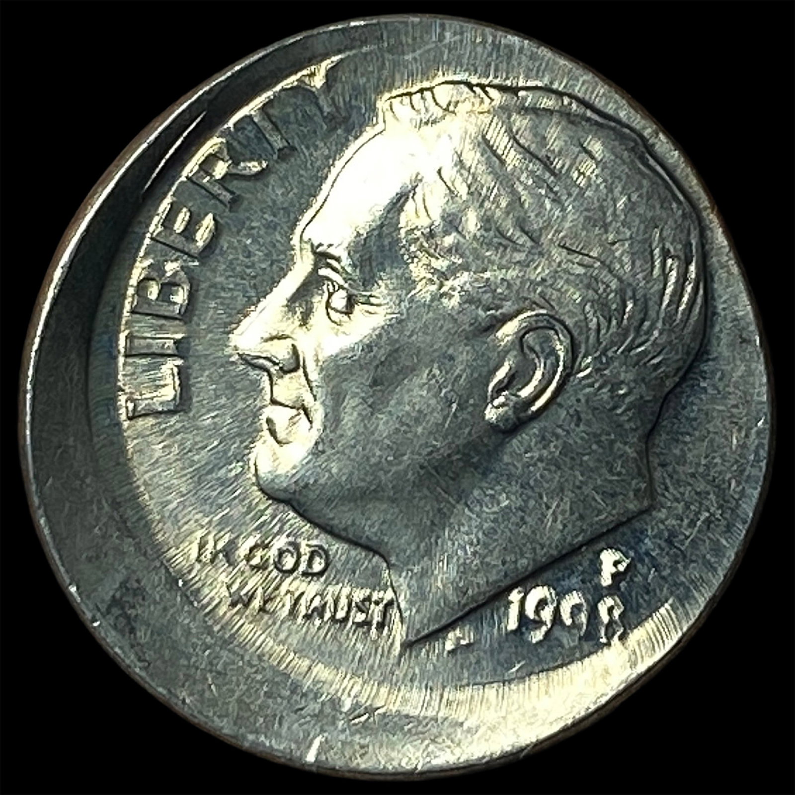 1998-P Roosevelt Dime Error UNCIRCULATED (1 of 2)